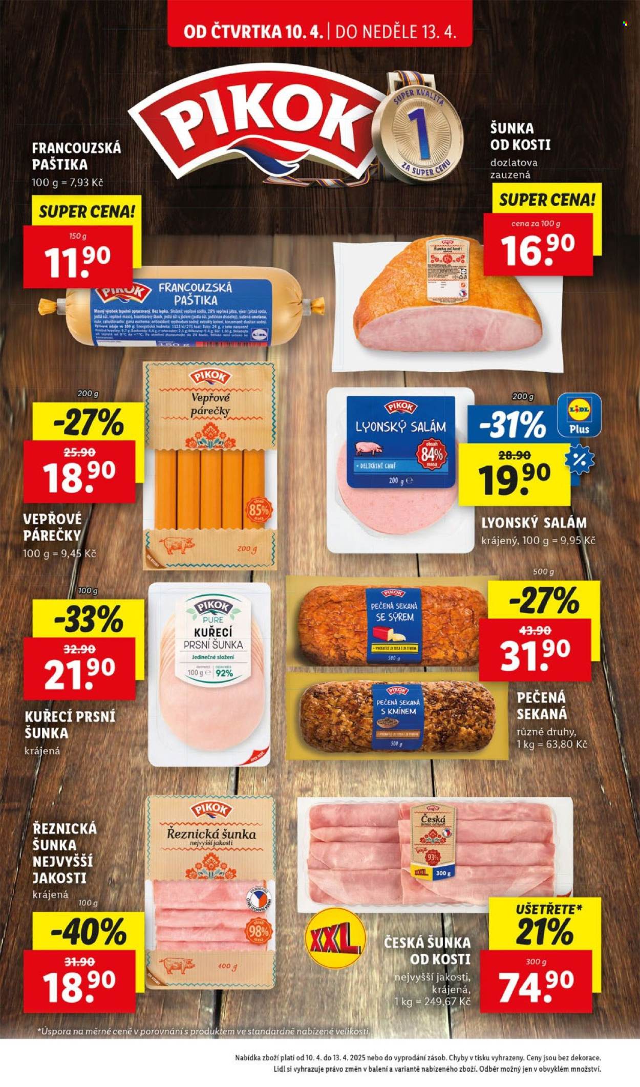 Leták Lidl - 10.4.2025 - 13.4.2025. Strana 10