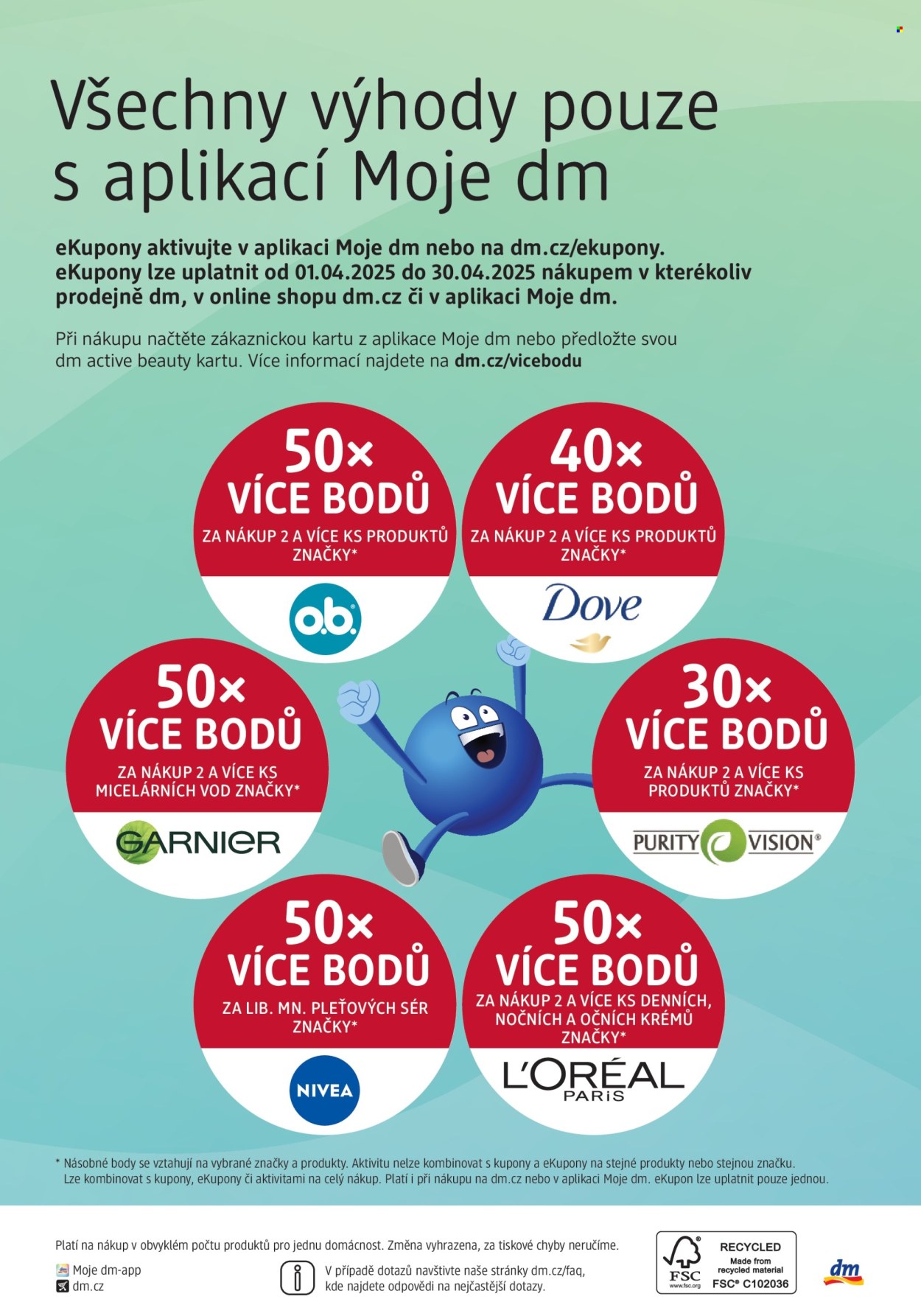 Leták dm drogerie - 3.4.2025 - 30.4.2025. Strana 20