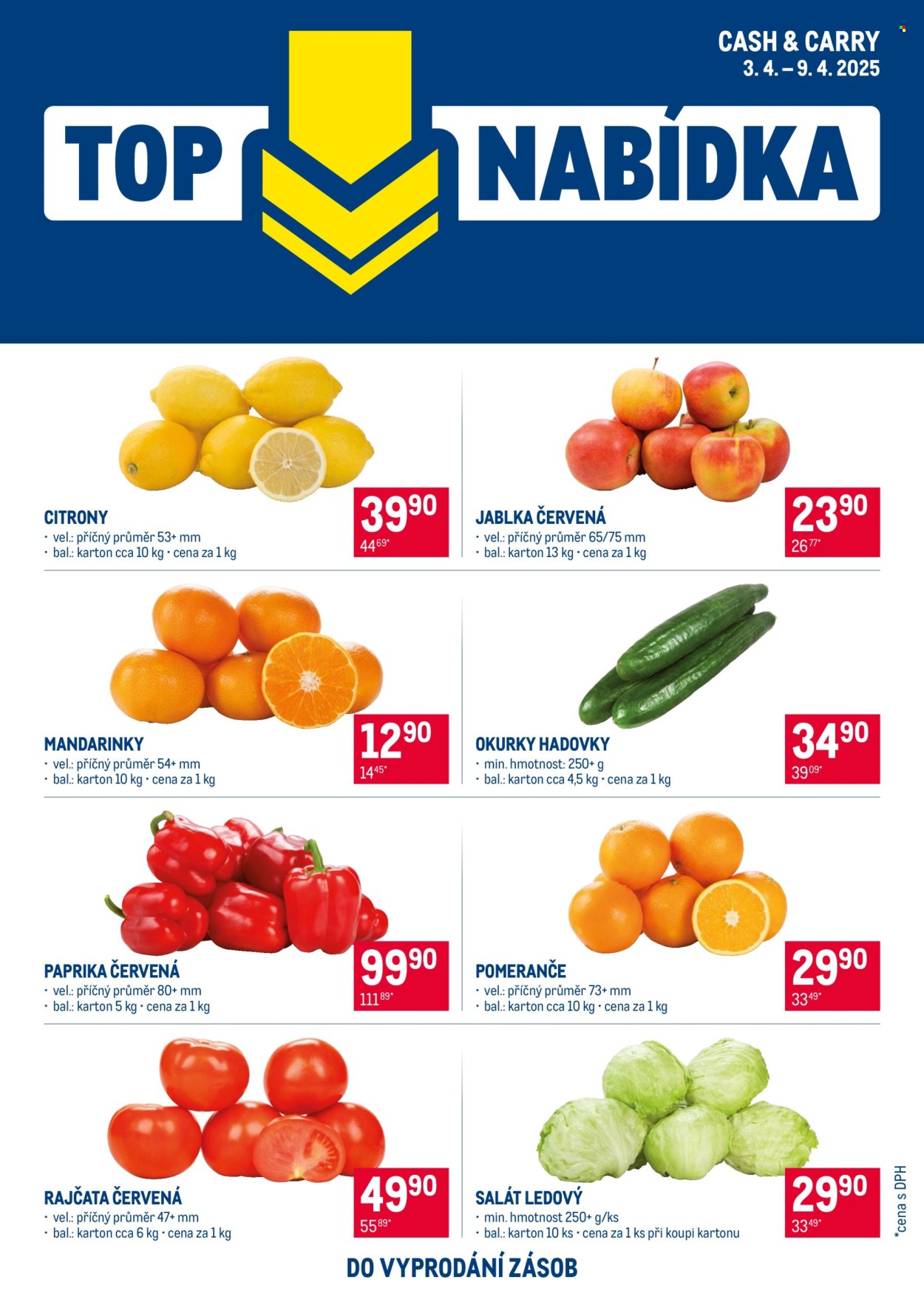 Leták MAKRO - 3.4.2025 - 9.4.2025. Strana 1