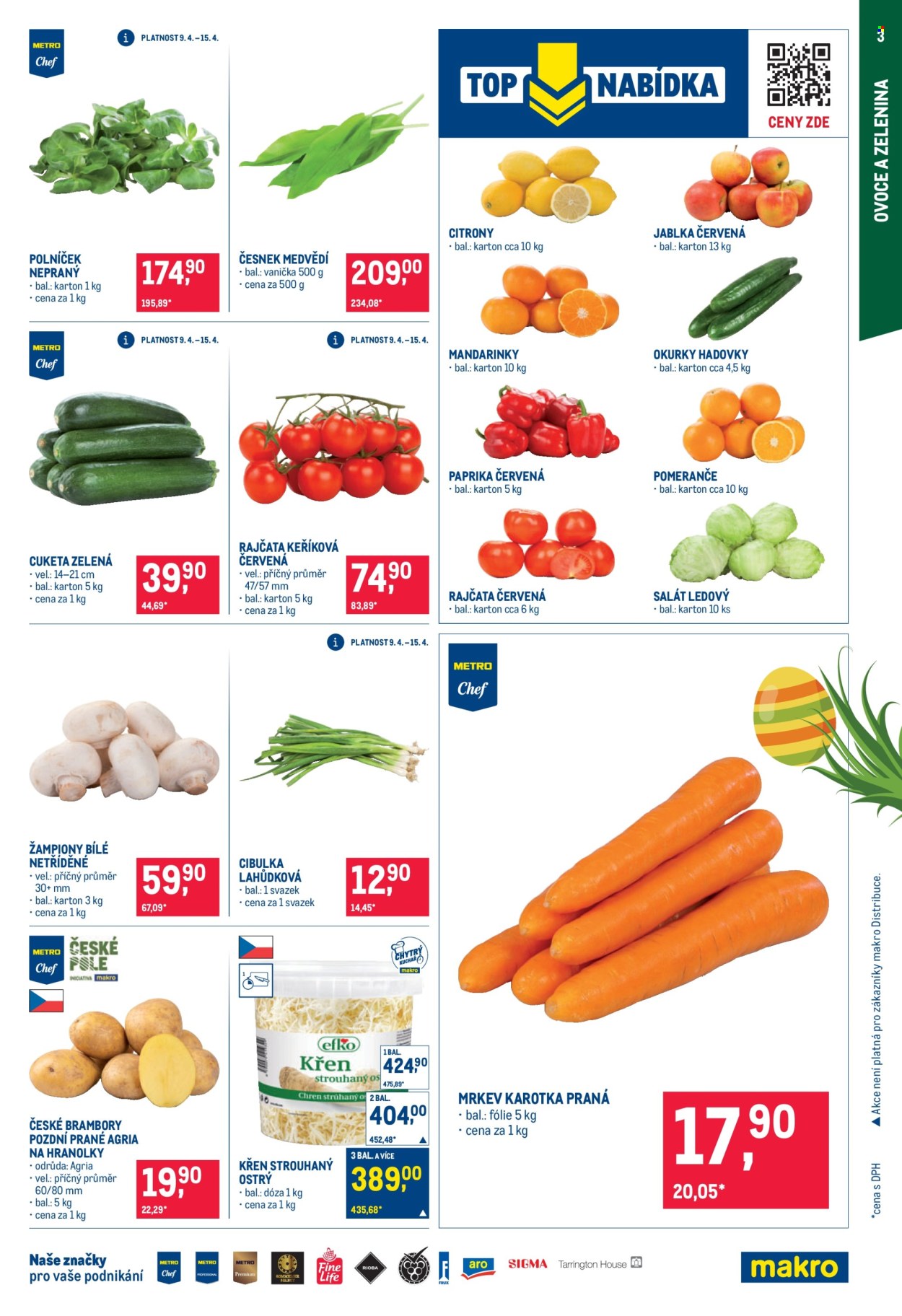 Leták MAKRO - 9.4.2025 - 22.4.2025. Strana 3