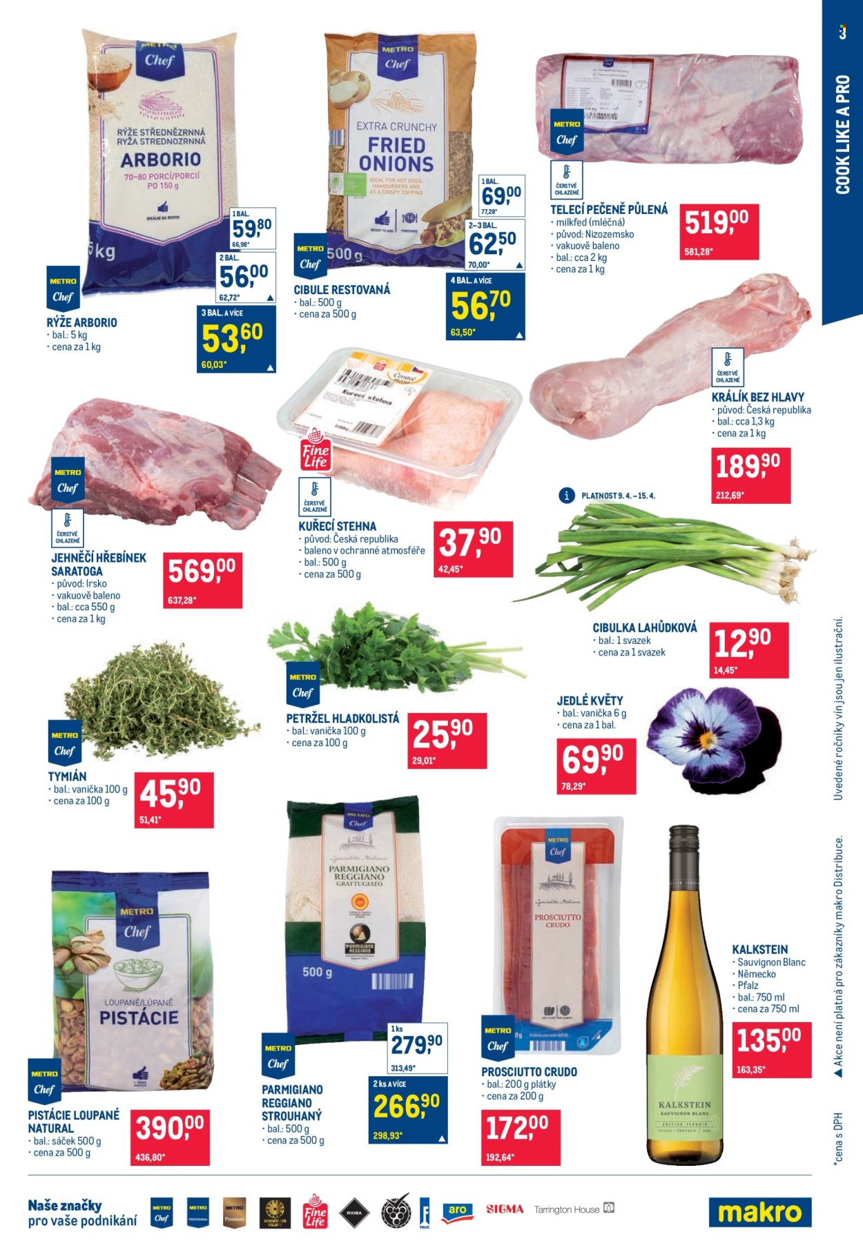 Leták MAKRO - 9.4.2025 - 22.4.2025. Strana 3