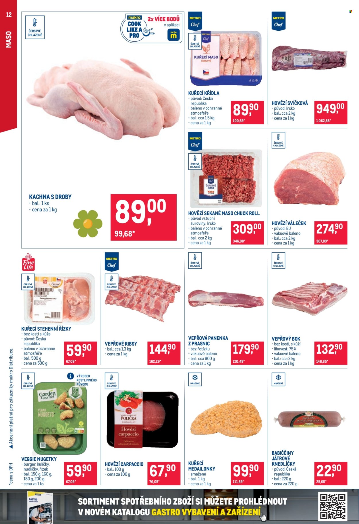 Leták MAKRO - 9.4.2025 - 22.4.2025. Strana 12