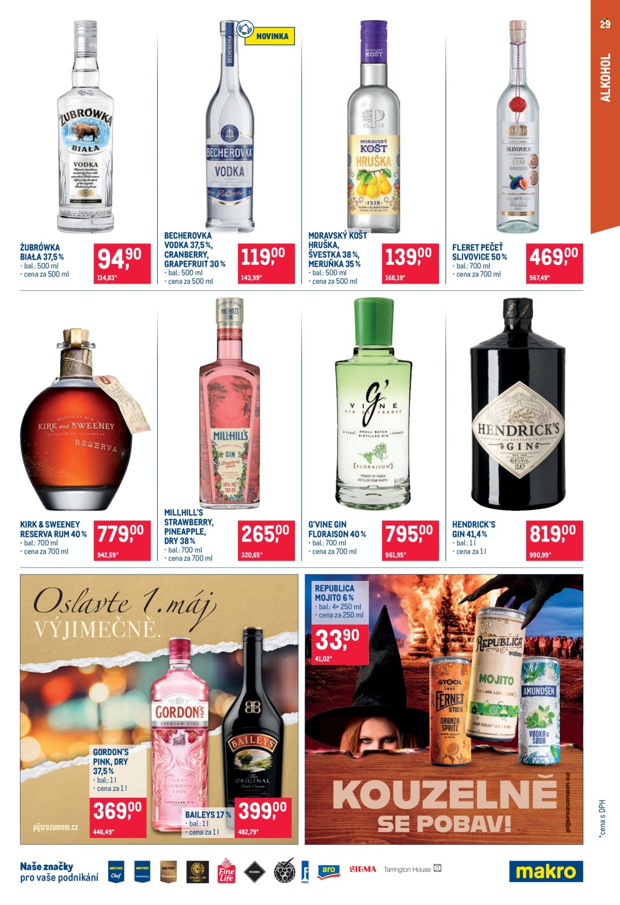 Leták MAKRO - 9.4.2025 - 22.4.2025. Strana 29