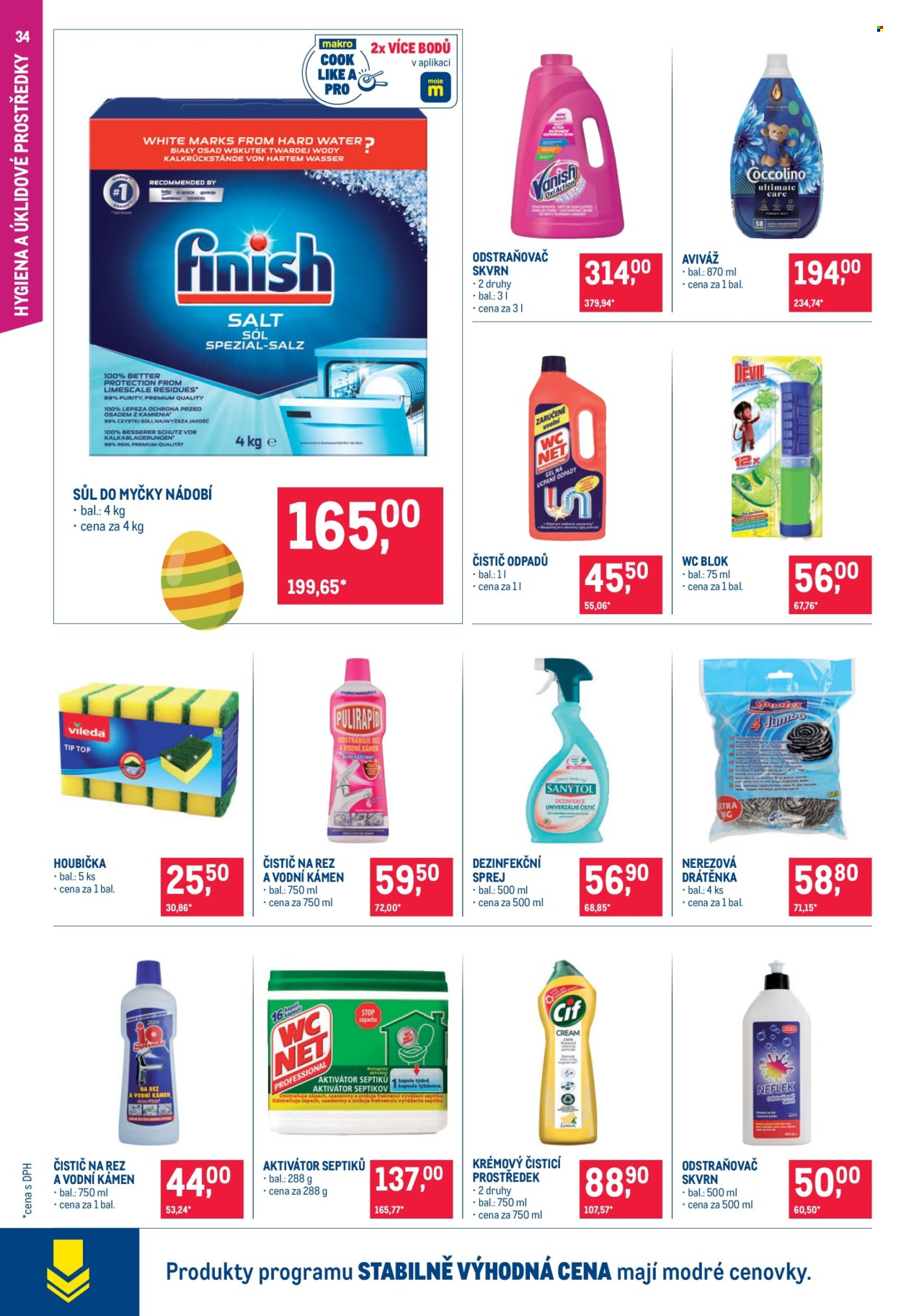 Leták MAKRO - 9.4.2025 - 22.4.2025. Strana 34