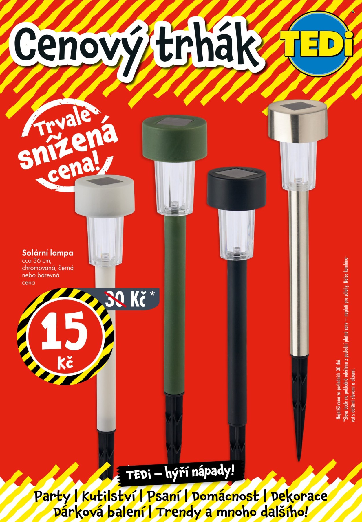 Leták TEDi. Strana 17
