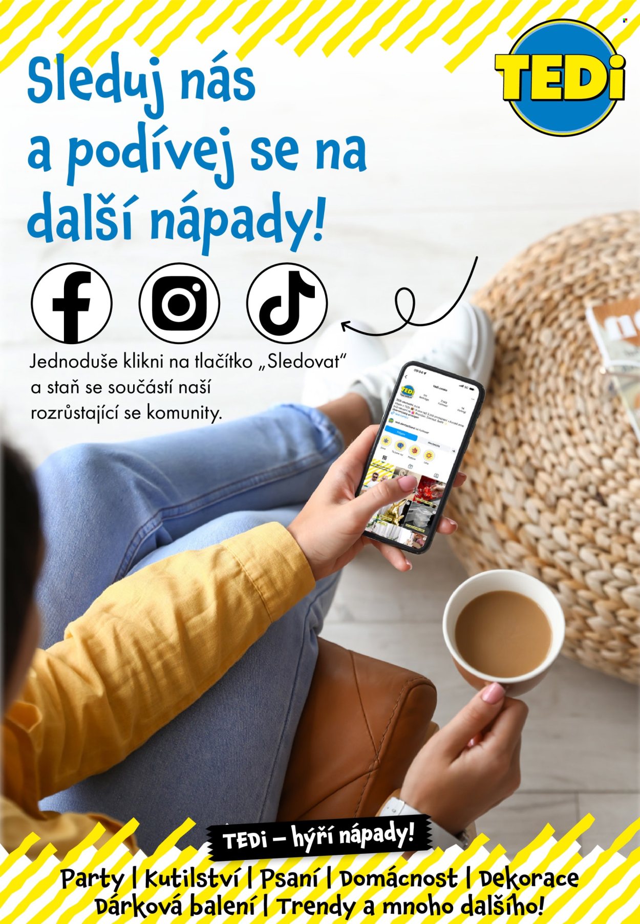 Leták TEDi. Strana 5