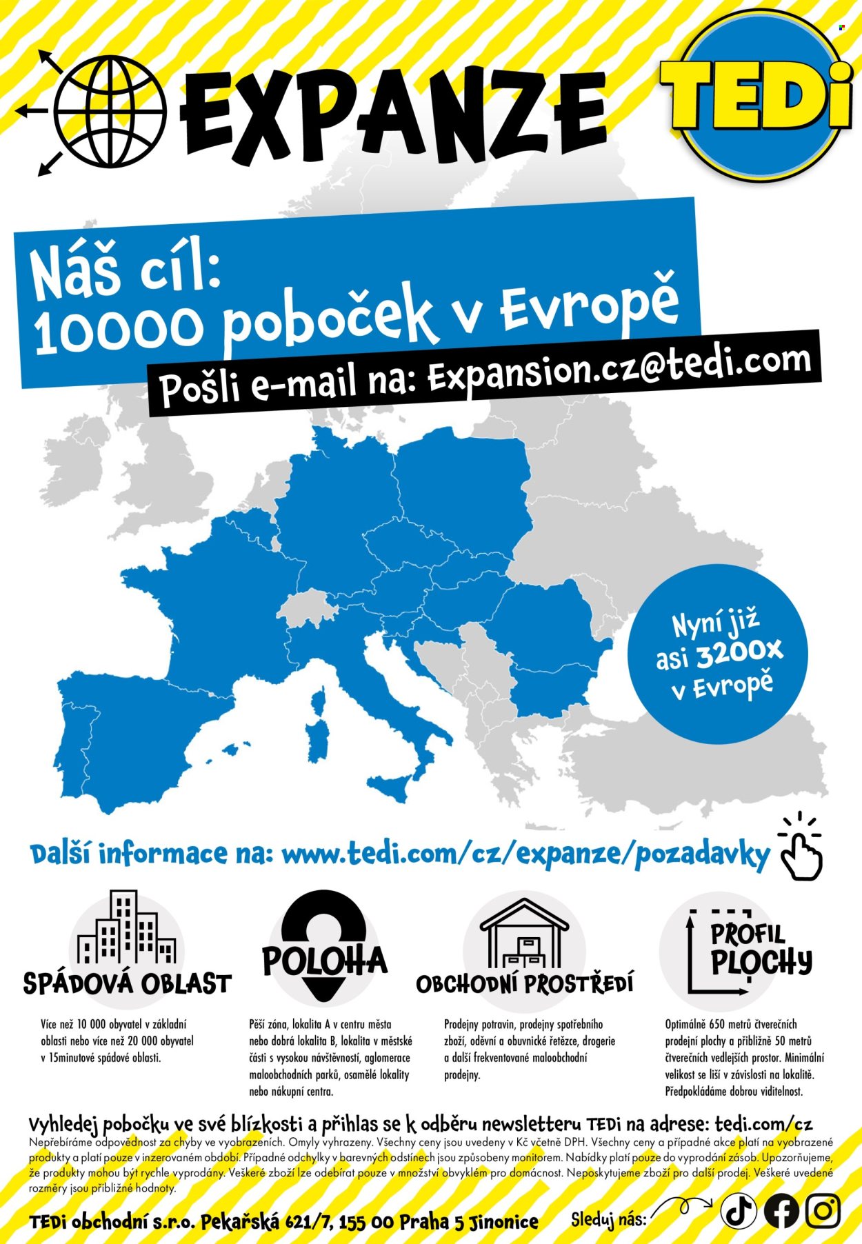 Leták TEDi. Strana 12