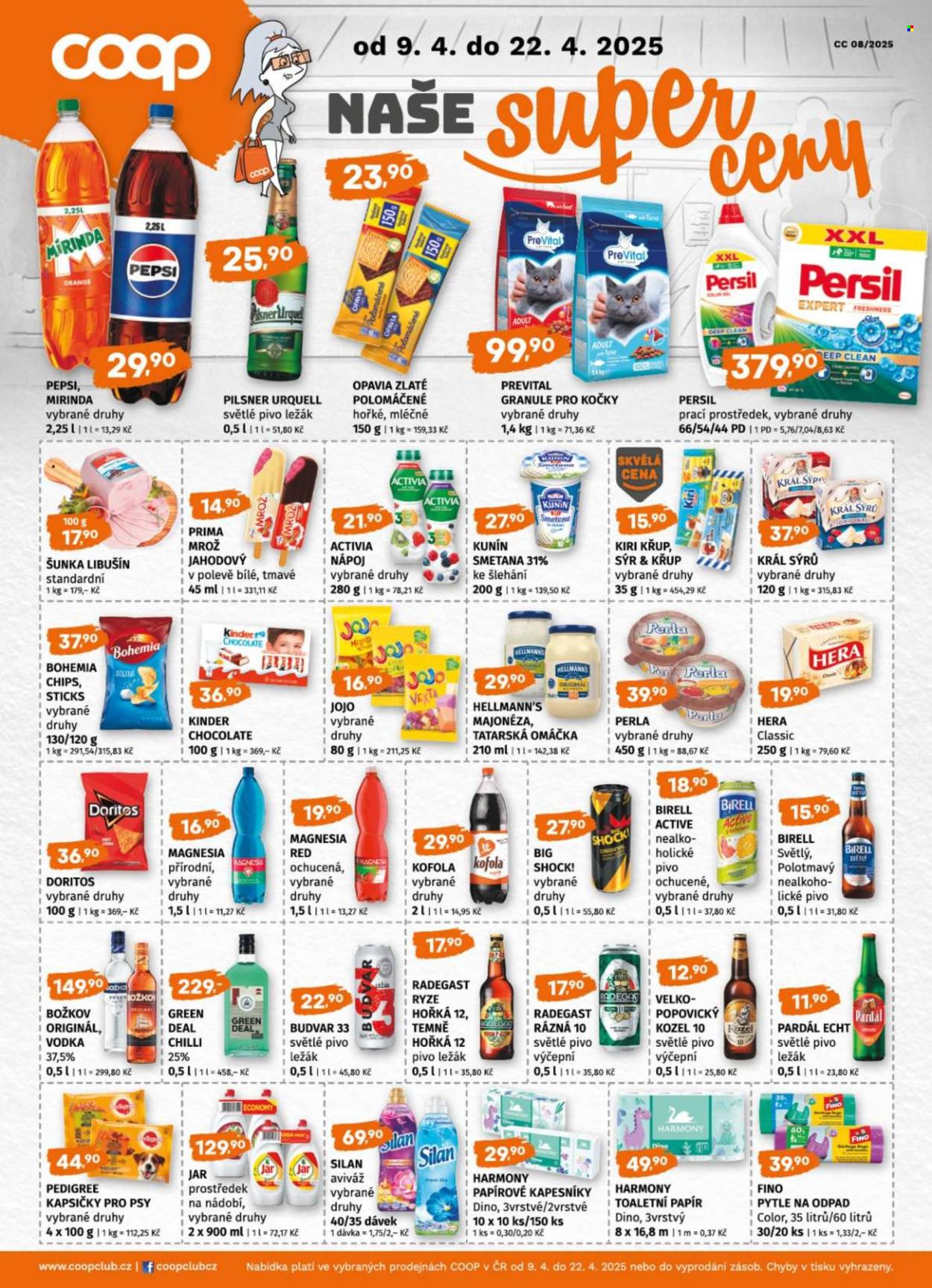 Leták coop TERNO - 9.4.2025 - 15.4.2025. Strana 17