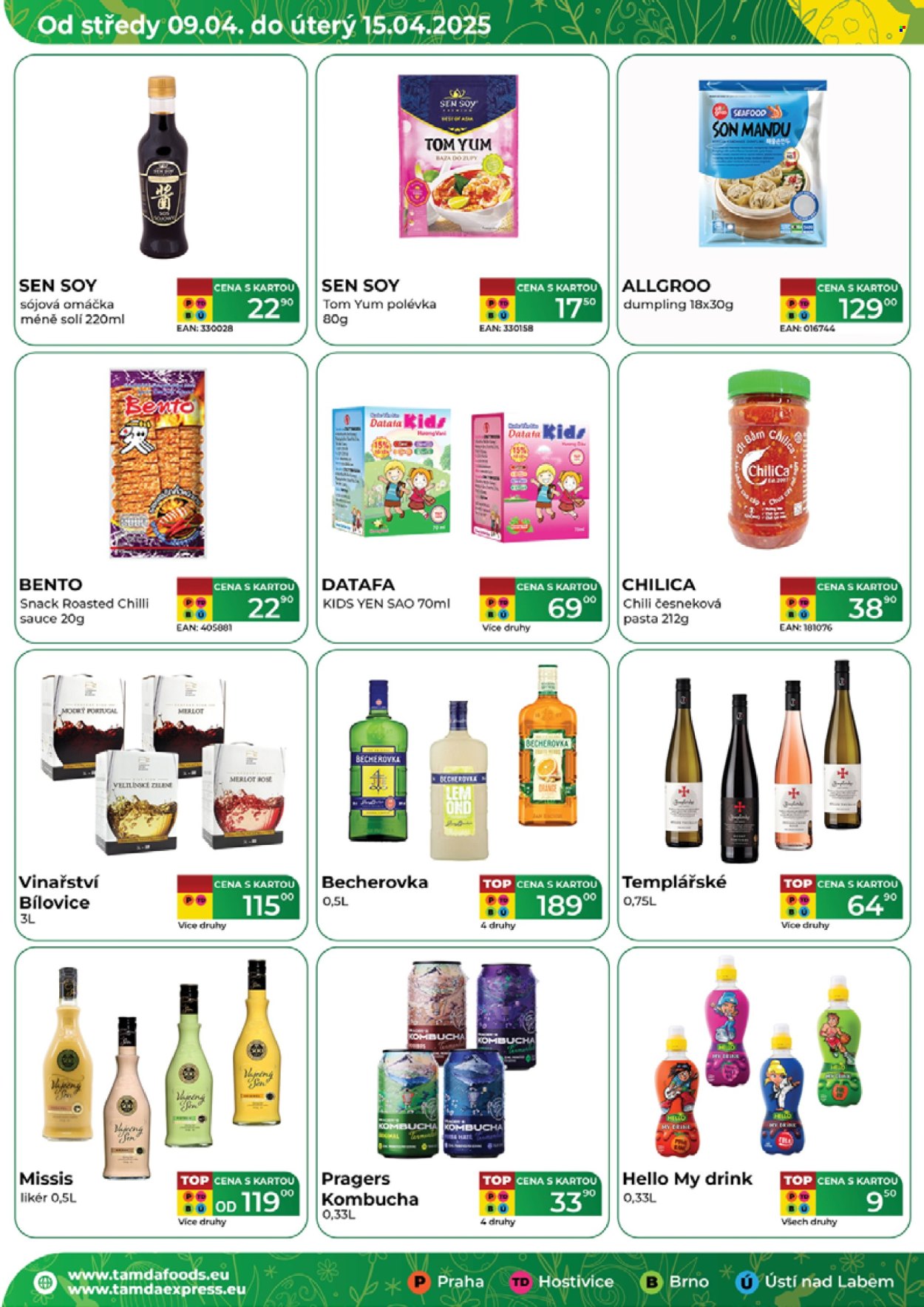 Leták Tamda Foods - 9.4.2025 - 15.4.2025. Strana 4