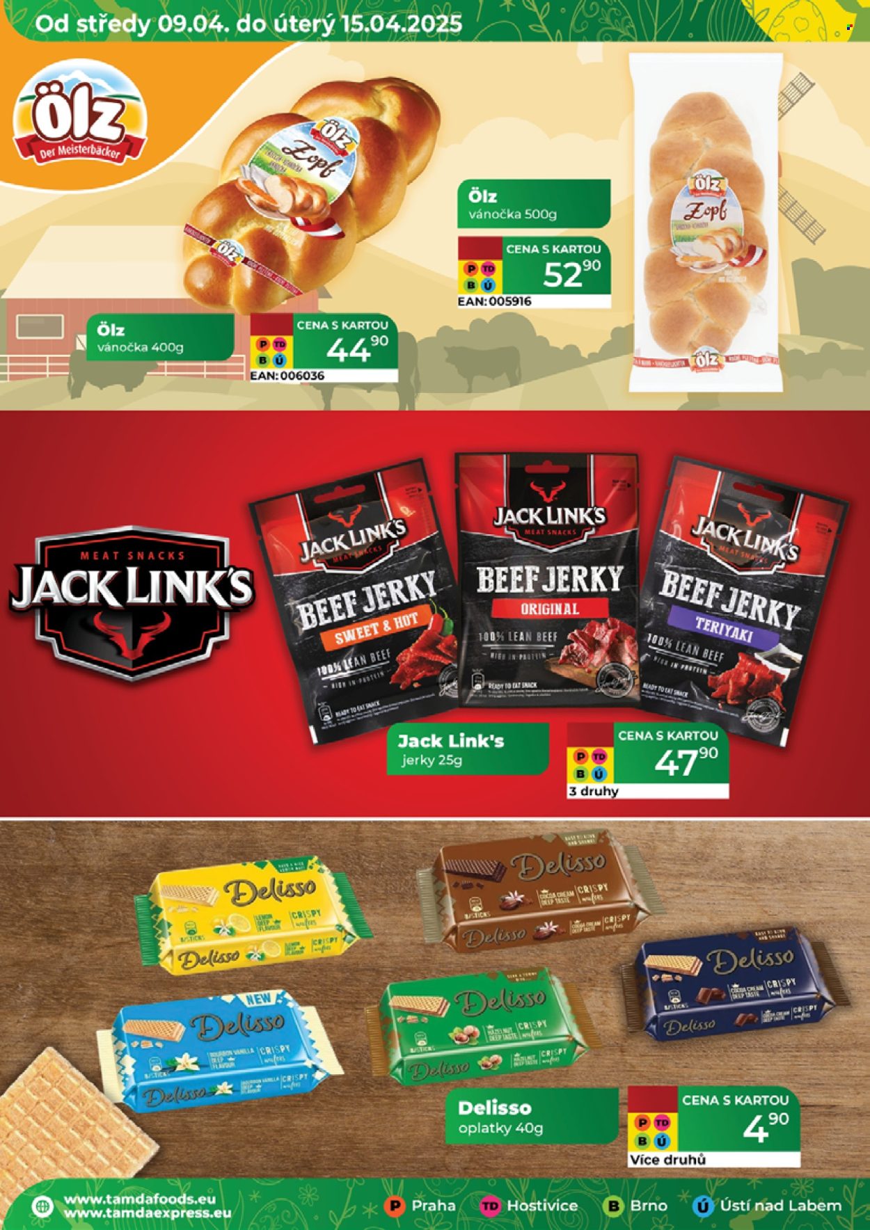 Leták Tamda Foods - 9.4.2025 - 15.4.2025. Strana 38