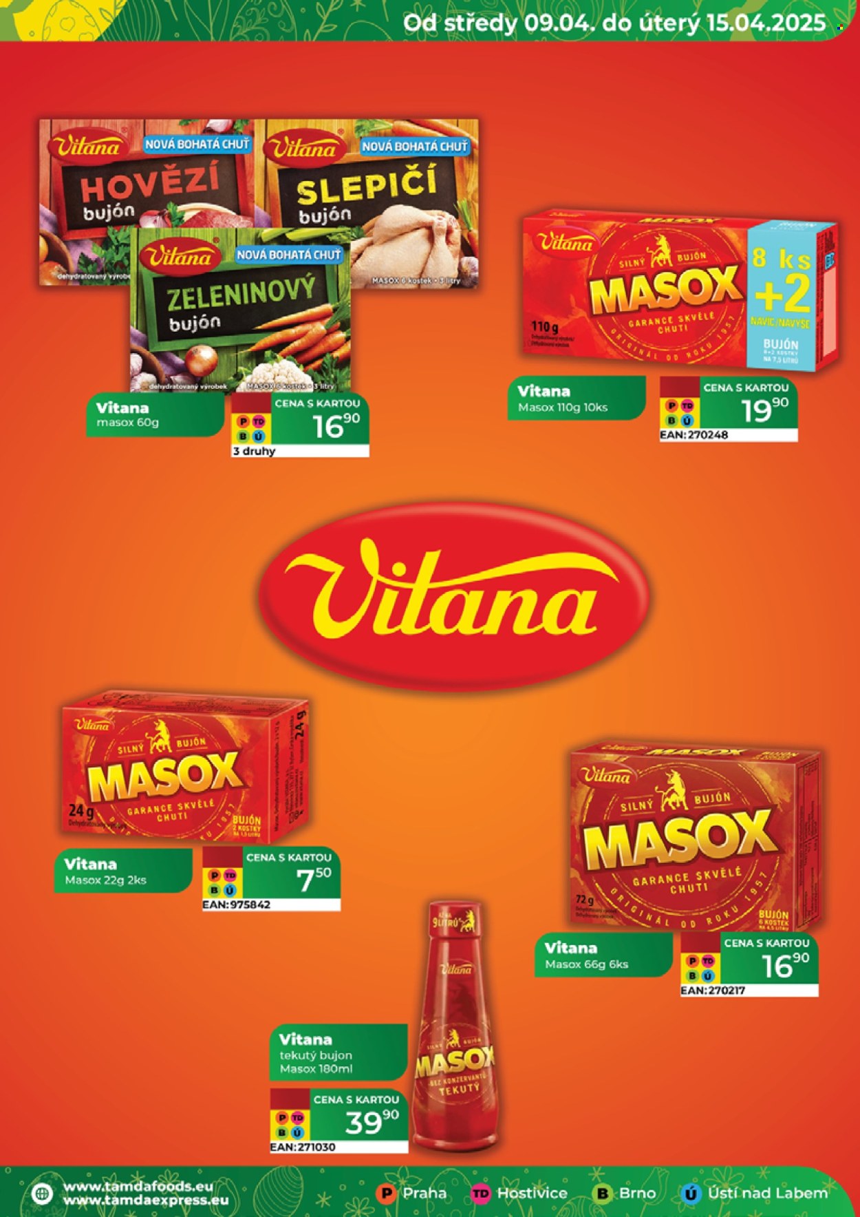 Leták Tamda Foods - 9.4.2025 - 15.4.2025. Strana 43
