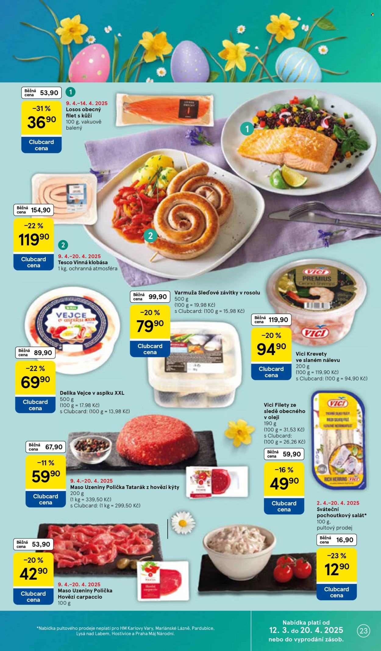 Leták TESCO - 9.4.2025 - 14.4.2025. Strana 23