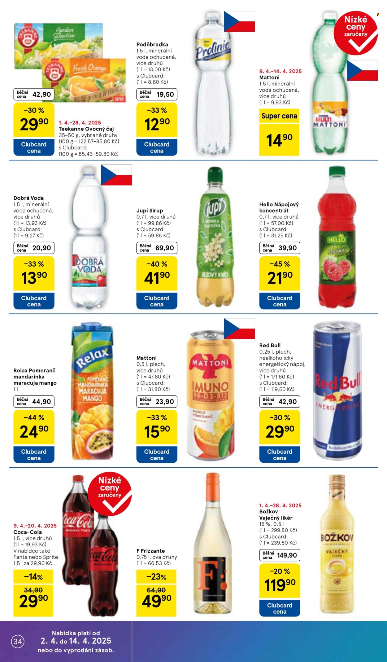 Leták TESCO - 9.4.2025 - 14.4.2025. Strana 34