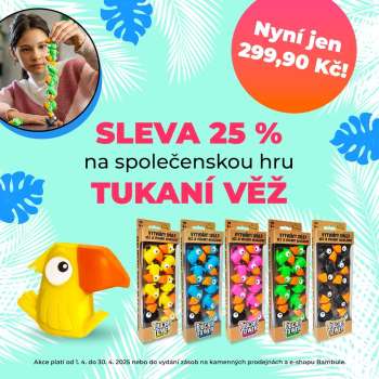Leták Bambule - 1.4.2025 - 30.4.2025.