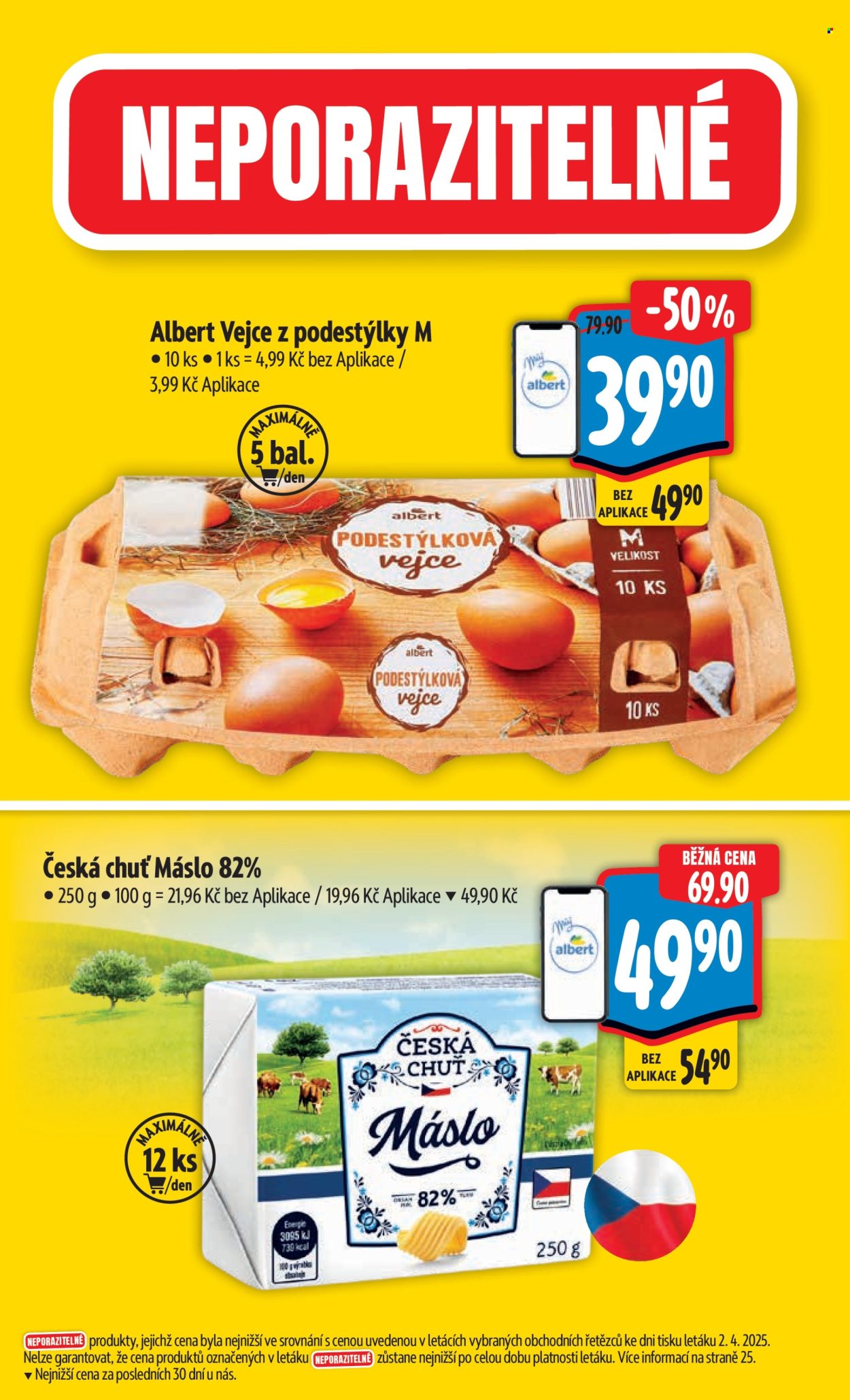 Leták Albert Hypermarket - 9.4.2025 - 15.4.2025. Strana 2
