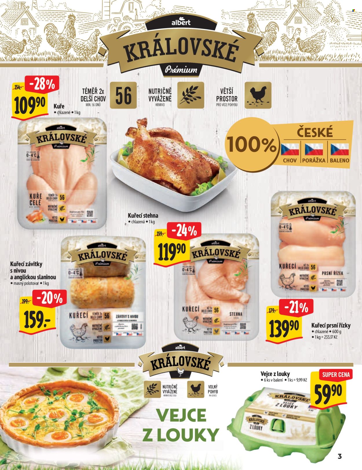 Leták Albert Hypermarket - 9.4.2025 - 20.4.2025. Strana 3
