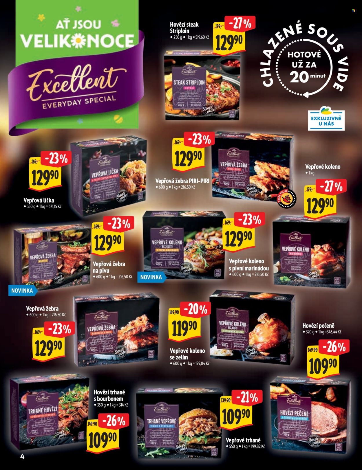 Leták Albert Hypermarket - 9.4.2025 - 20.4.2025. Strana 4