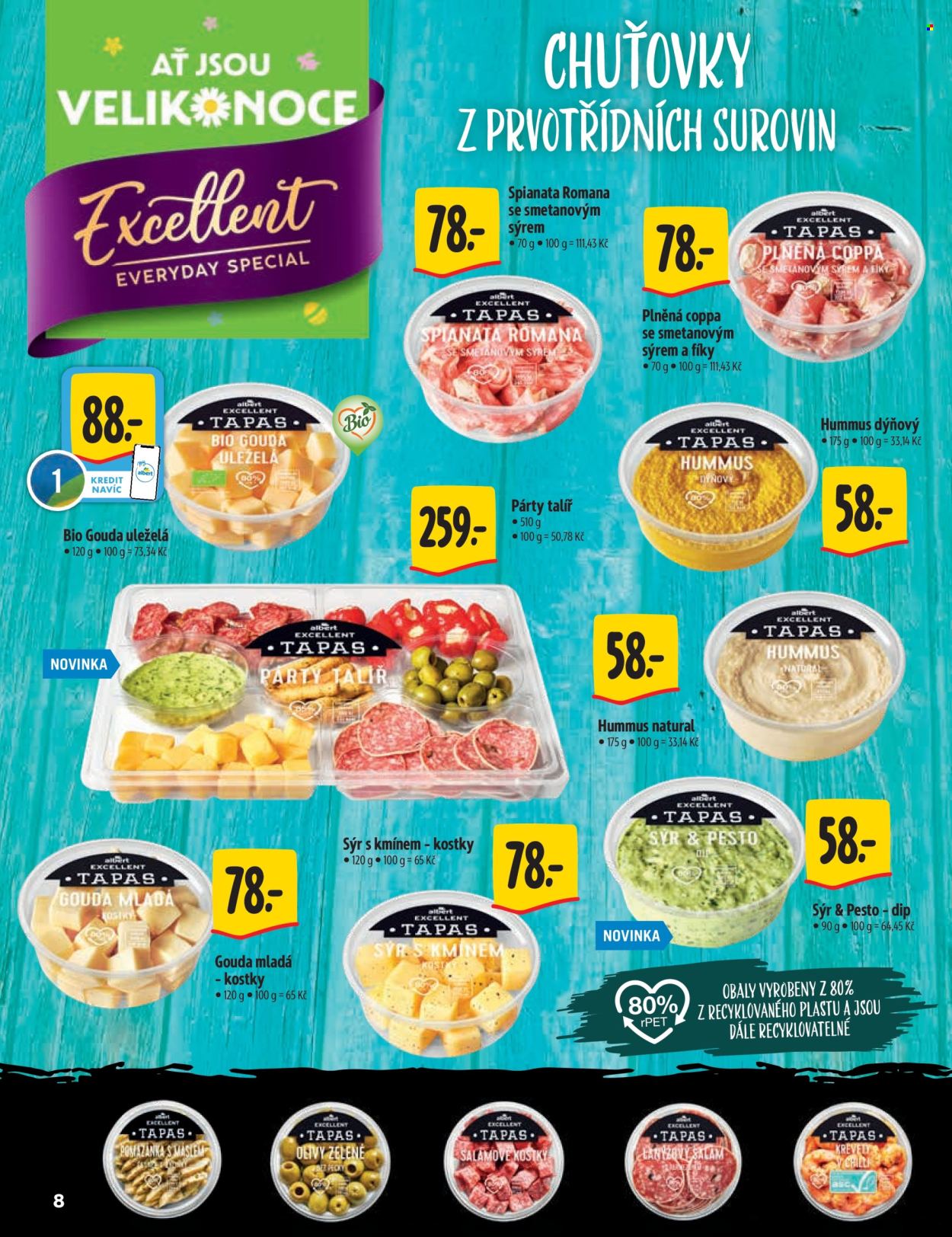 Leták Albert Hypermarket - 9.4.2025 - 20.4.2025. Strana 8