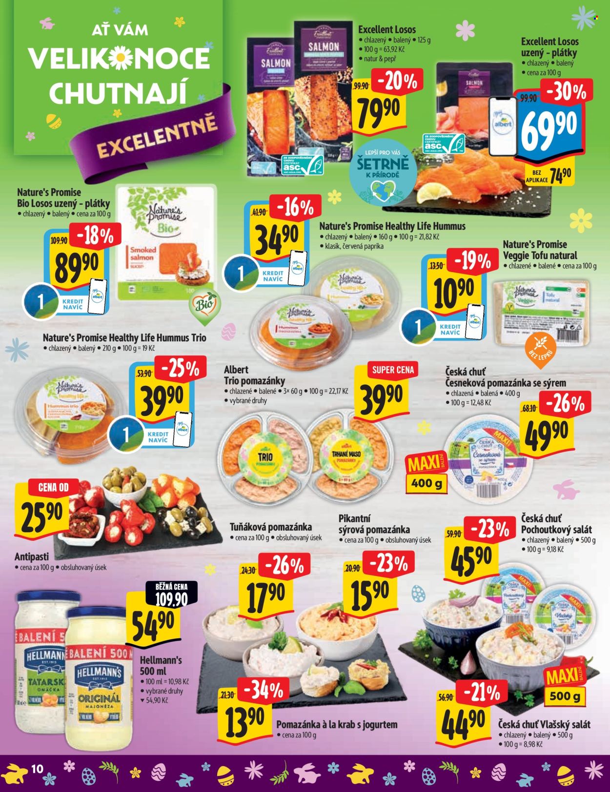 Leták Albert Hypermarket - 9.4.2025 - 20.4.2025. Strana 10