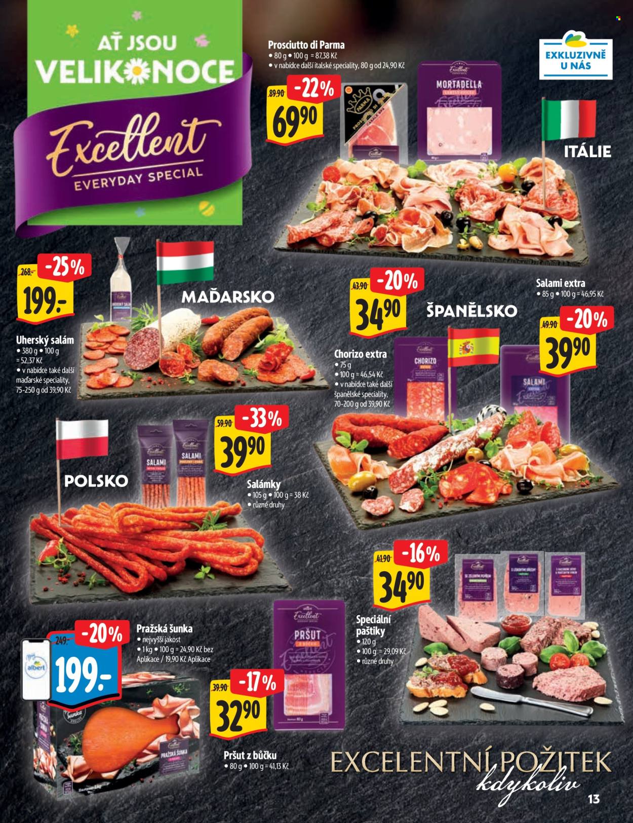 Leták Albert Hypermarket - 9.4.2025 - 20.4.2025. Strana 13