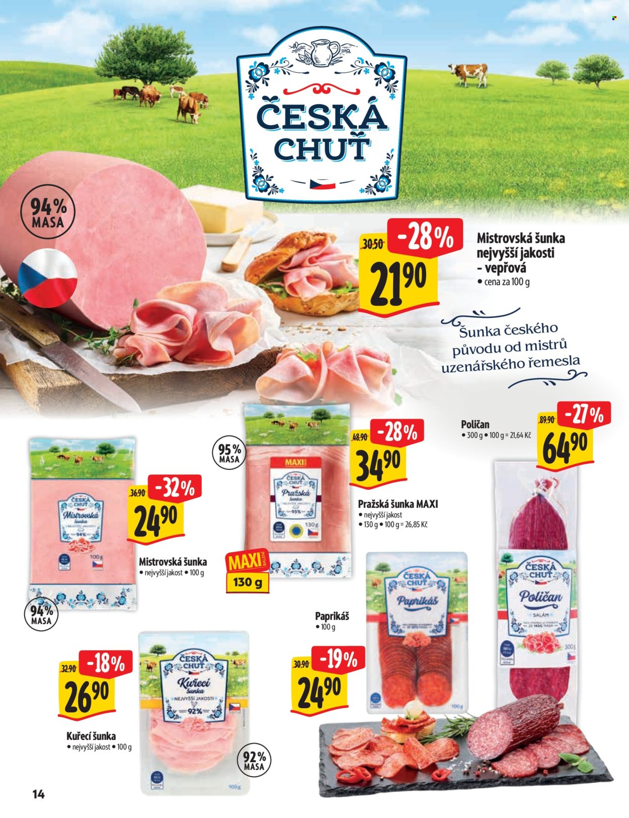Leták Albert Hypermarket - 9.4.2025 - 20.4.2025. Strana 14