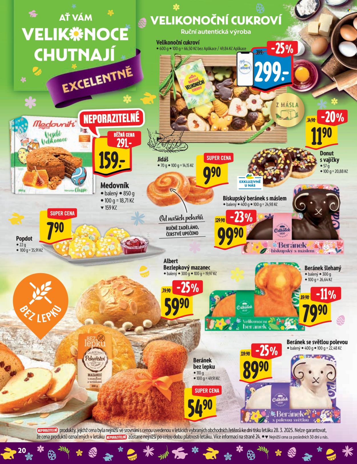 Leták Albert Hypermarket - 9.4.2025 - 20.4.2025. Strana 20