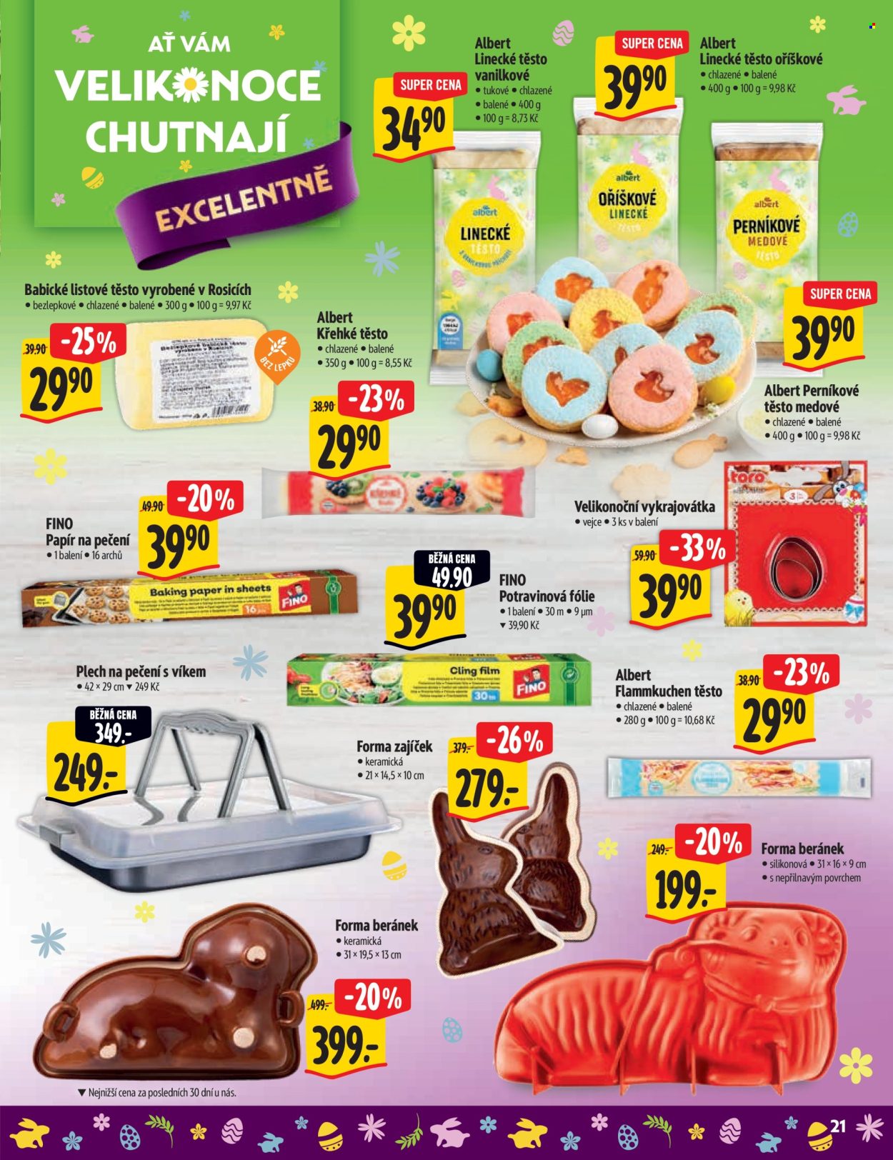 Leták Albert Hypermarket - 9.4.2025 - 20.4.2025. Strana 21