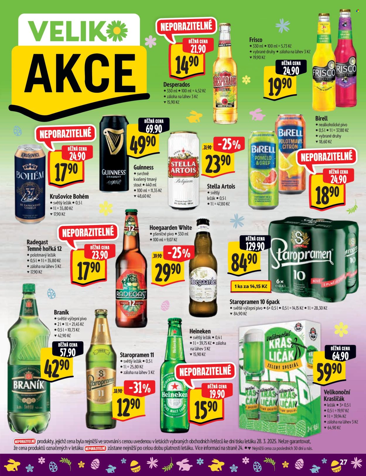 Leták Albert Hypermarket - 9.4.2025 - 20.4.2025. Strana 27