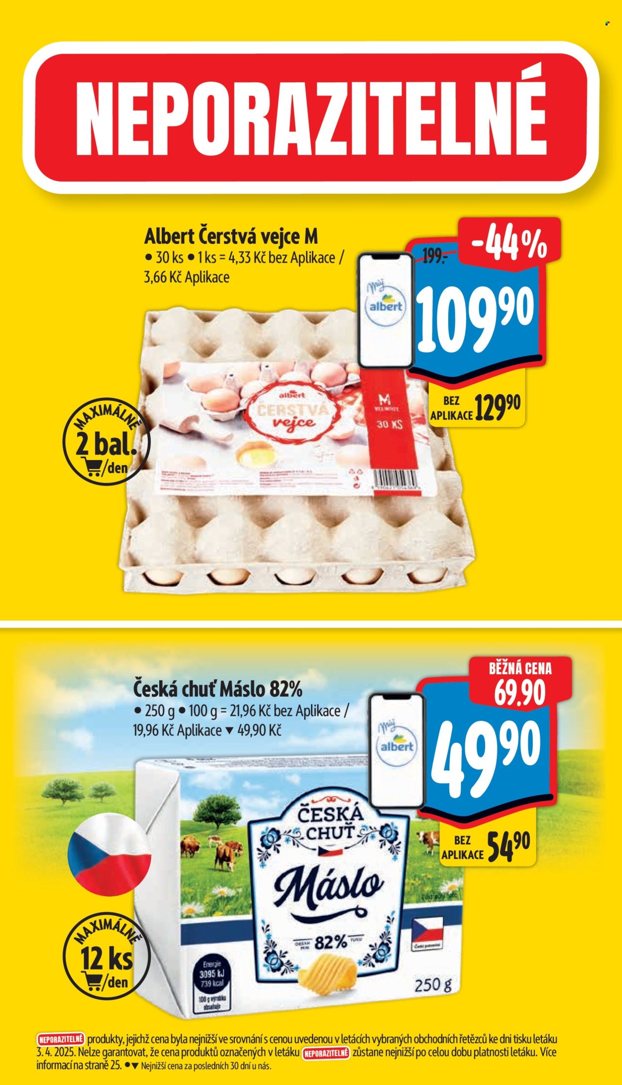Leták Albert Supermarket - 9.4.2025 - 15.4.2025. Strana 2