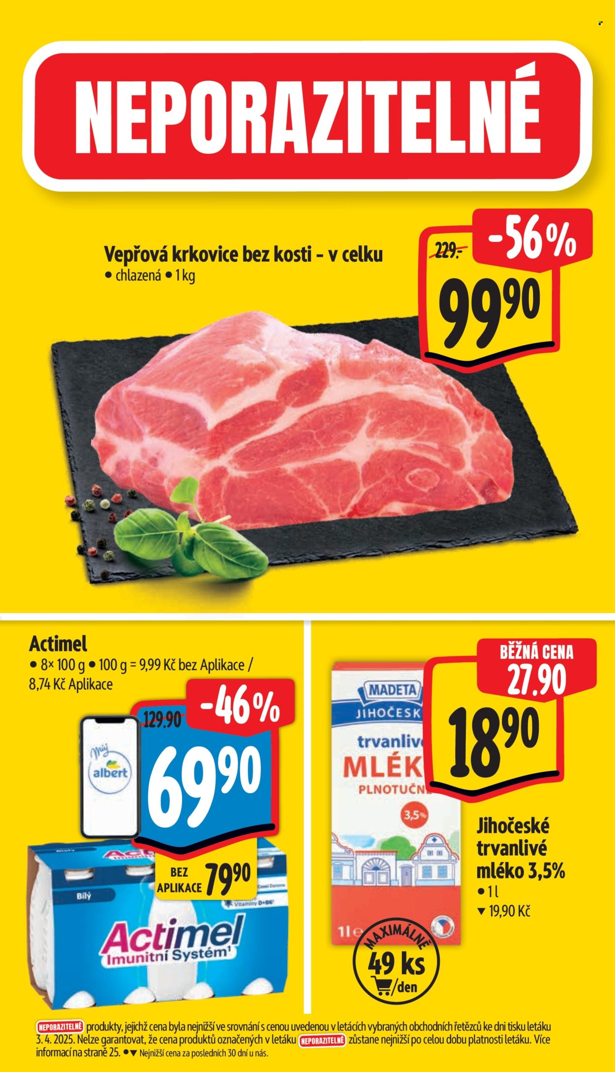 Leták Albert Supermarket - 9.4.2025 - 15.4.2025. Strana 3