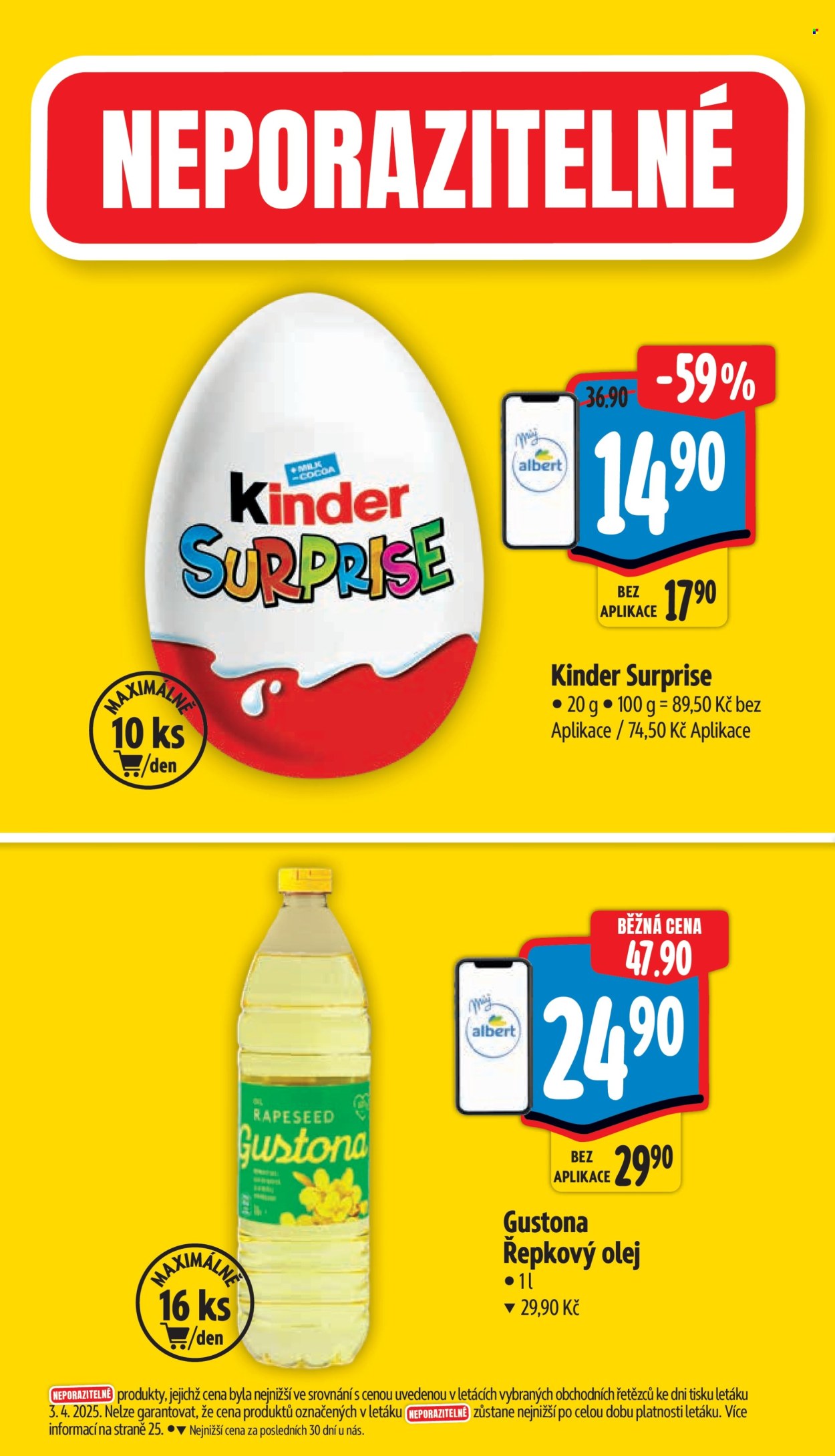 Leták Albert Supermarket - 9.4.2025 - 15.4.2025. Strana 4