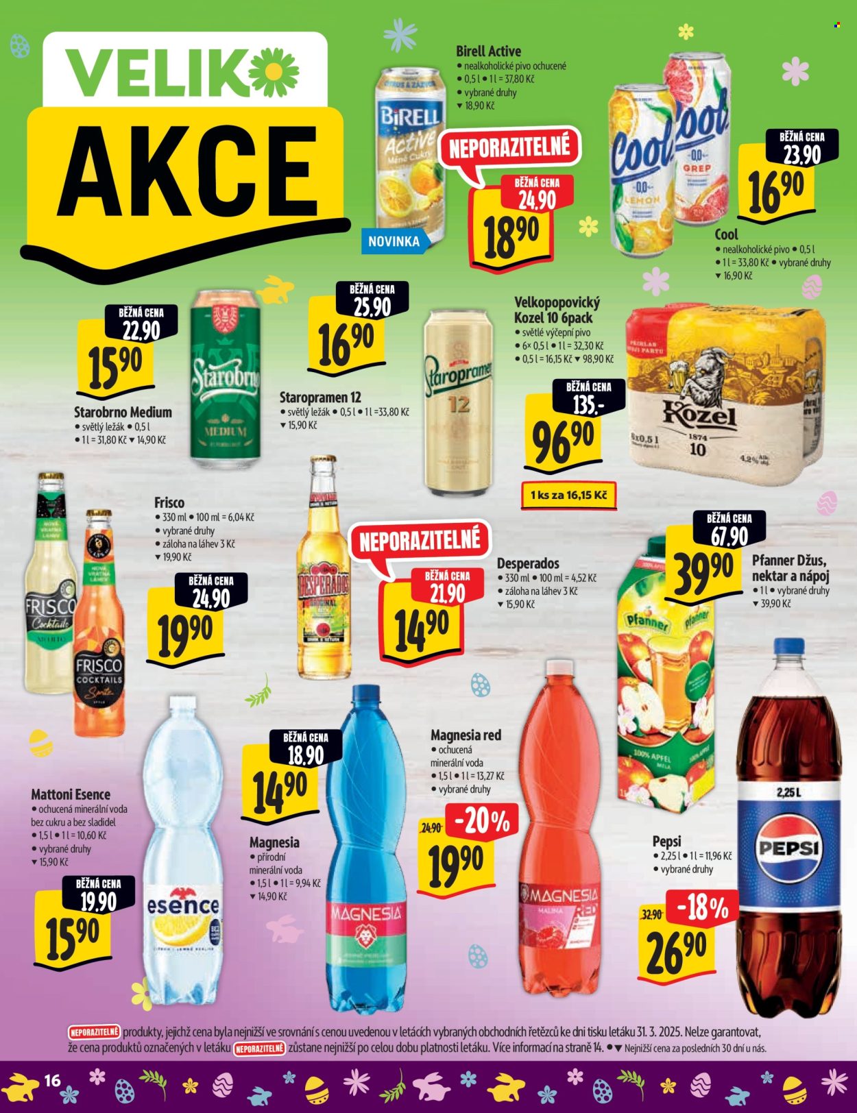 Leták Albert Supermarket - 9.4.2025 - 20.4.2025. Strana 16