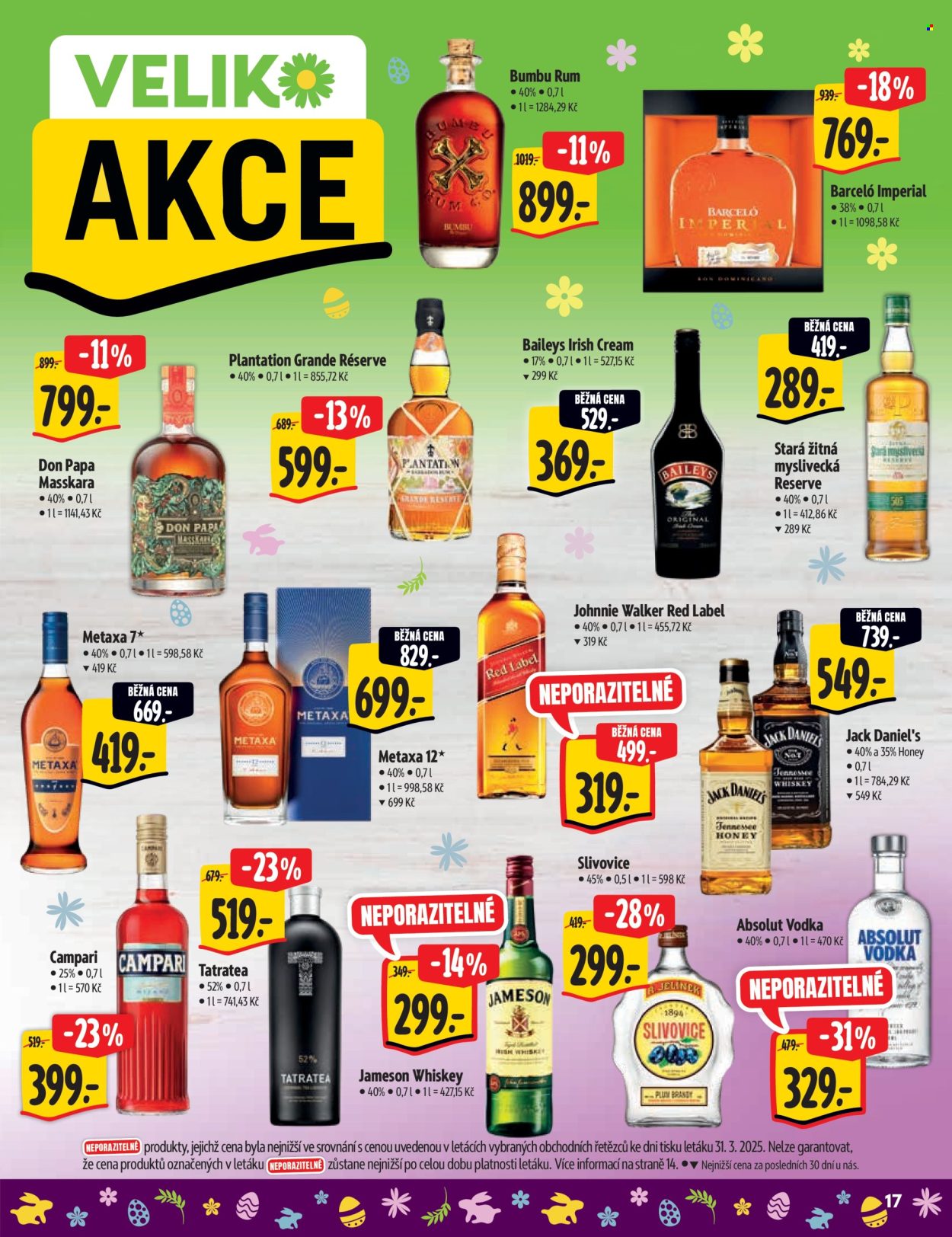 Leták Albert Supermarket - 9.4.2025 - 20.4.2025. Strana 17