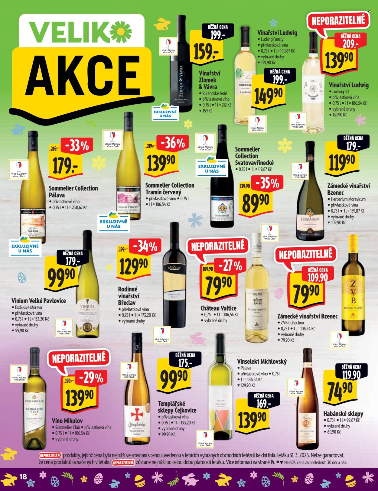 Leták Albert Supermarket - 9.4.2025 - 20.4.2025. Strana 18