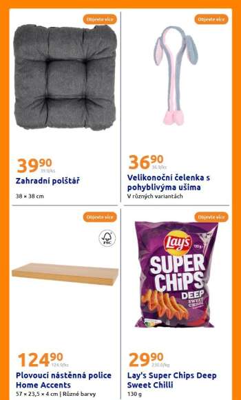 thumbnail - Plovoucí nástěnná police Home Accents