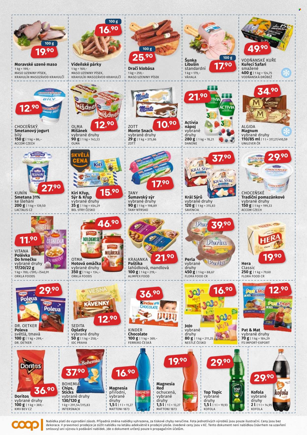 Leták coop JEDNOTA - 9.4.2025 - 22.4.2025. Strana 2