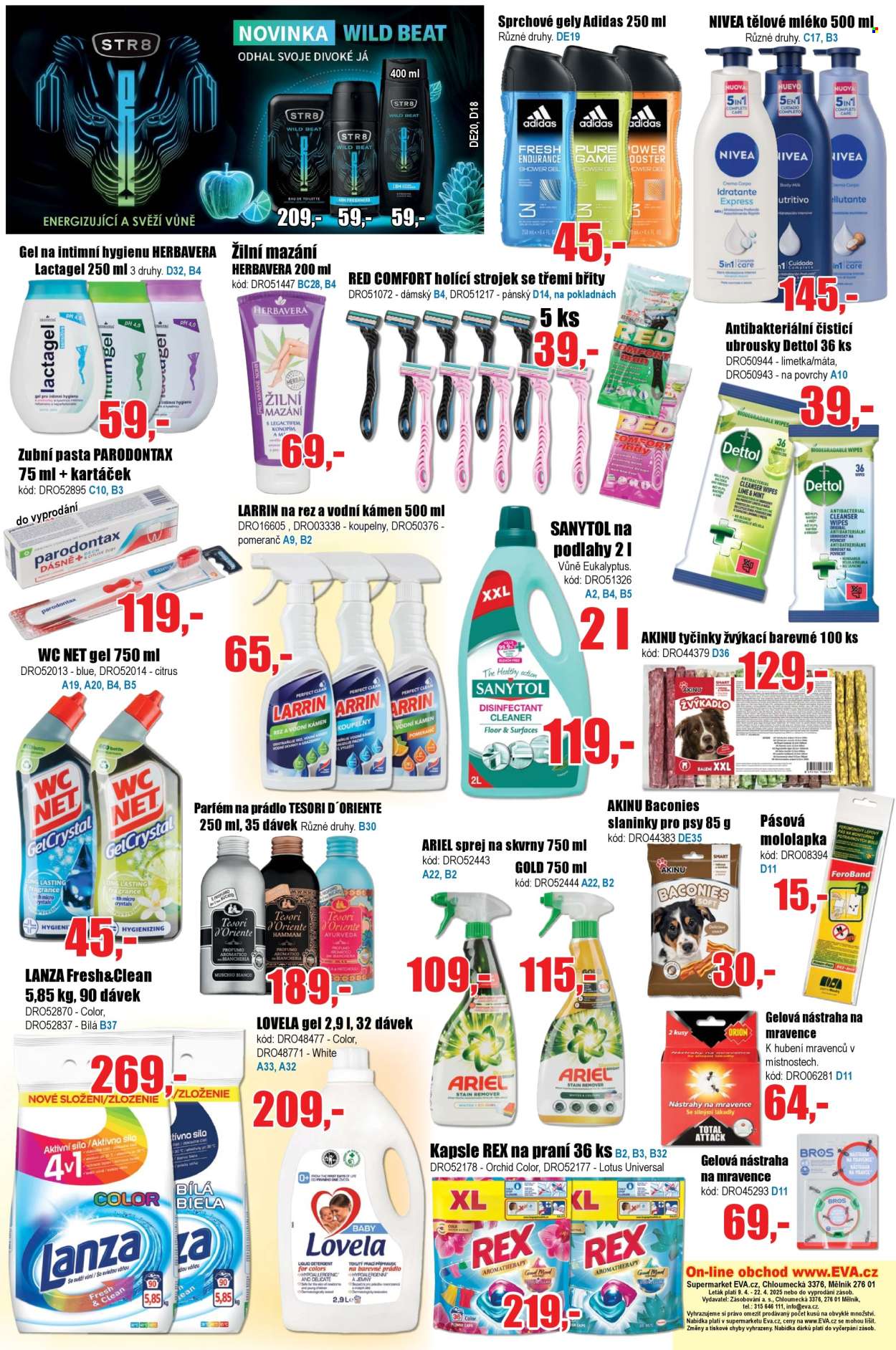 Leták EVA supermarket - 9.4.2025 - 22.4.2025. Strana 6