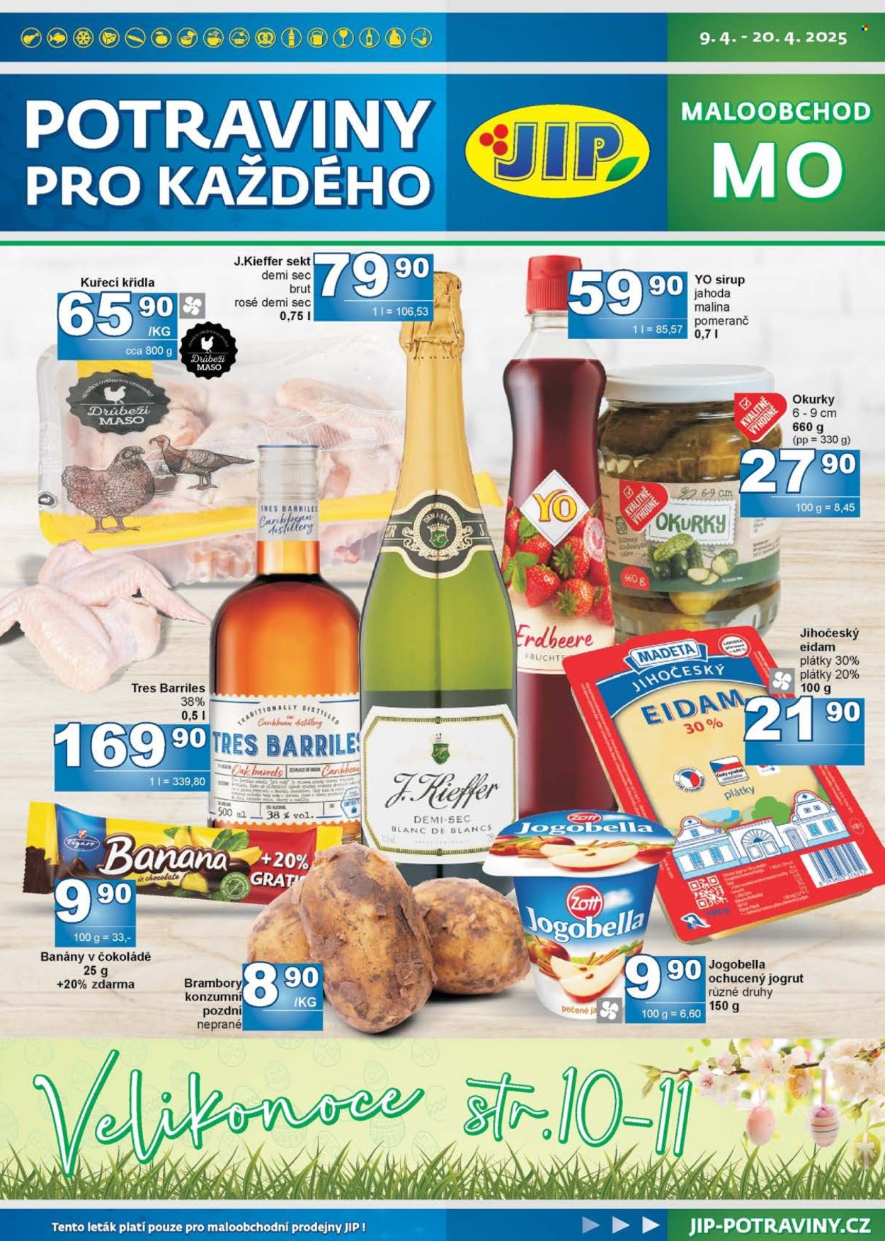 Leták JIP - 9.4.2025 - 20.4.2025. Strana 1