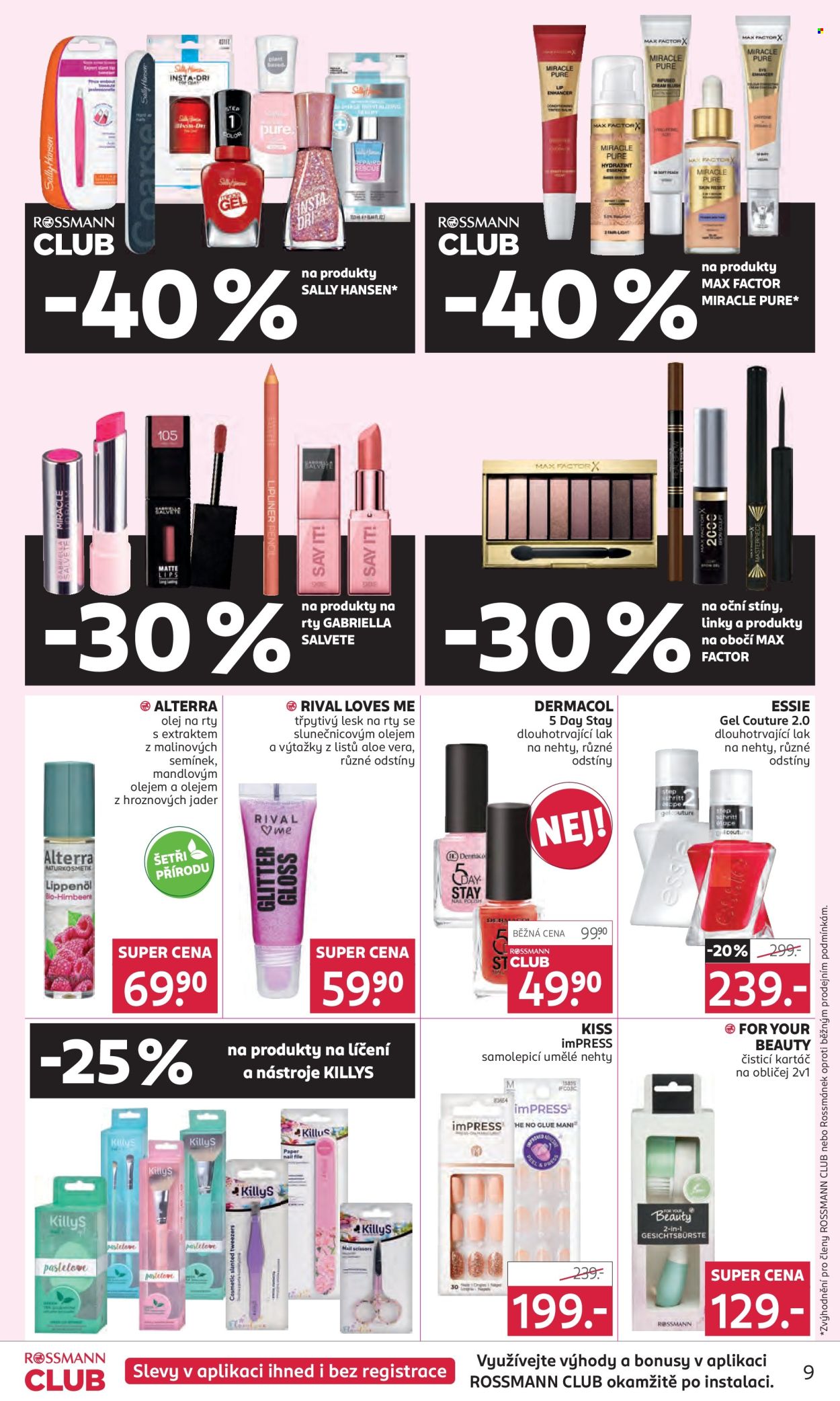 Leták ROSSMANN - 9.4.2025 - 22.4.2025. Strana 9