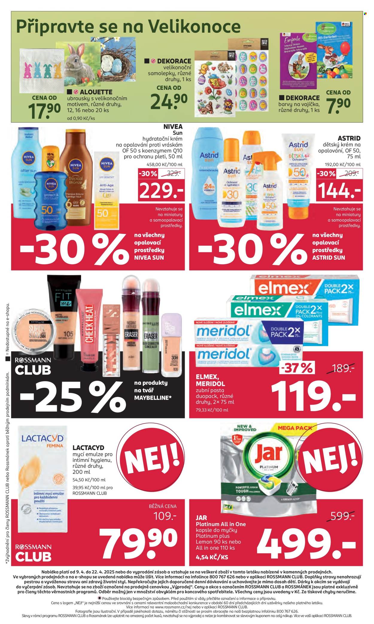 Leták ROSSMANN - 9.4.2025 - 22.4.2025. Strana 20