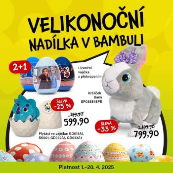 Leták Bambule - 1.4.2025 - 20.4.2025.