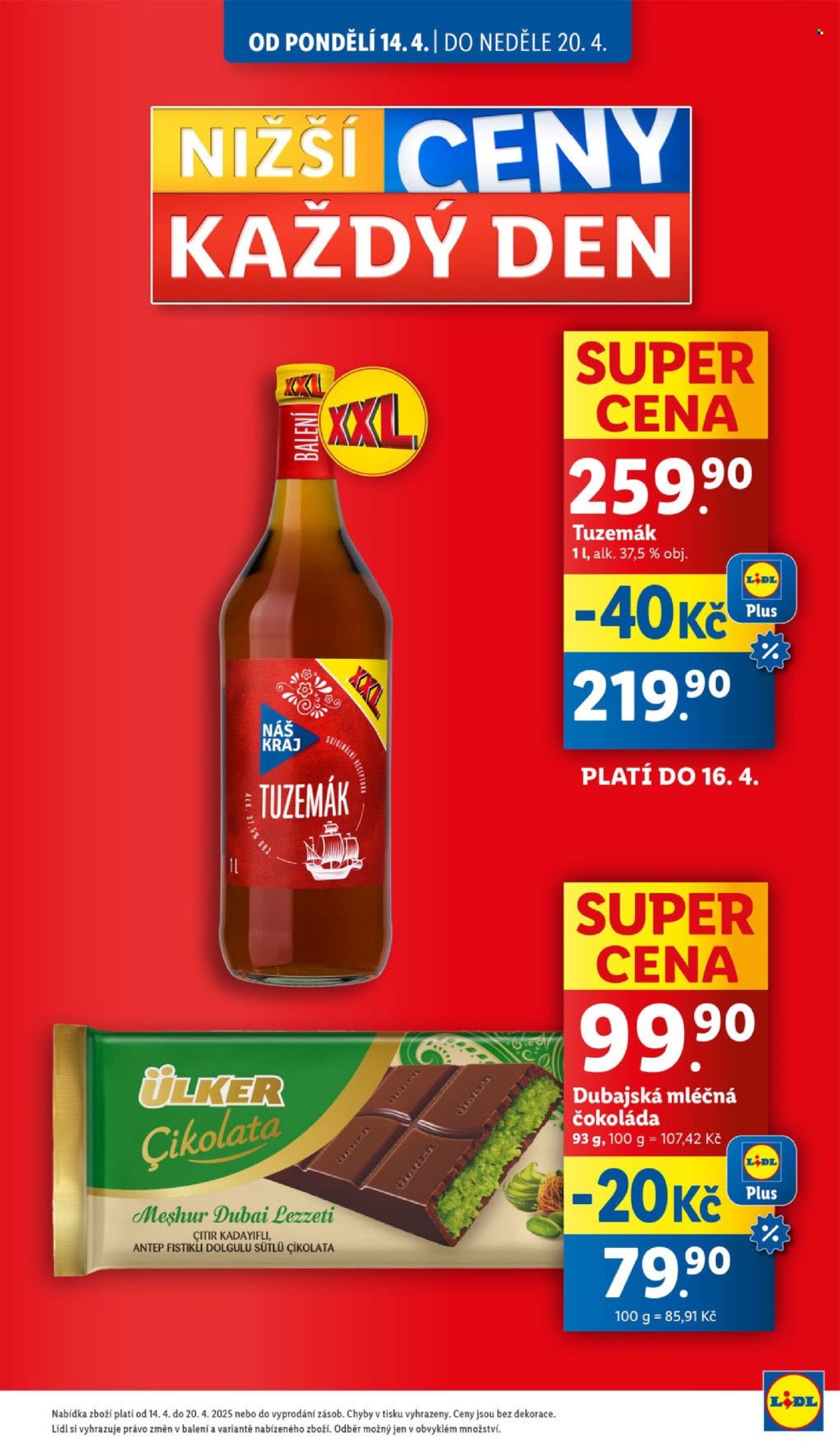 Leták Lidl - 14.4.2025 - 20.4.2025. Strana 5