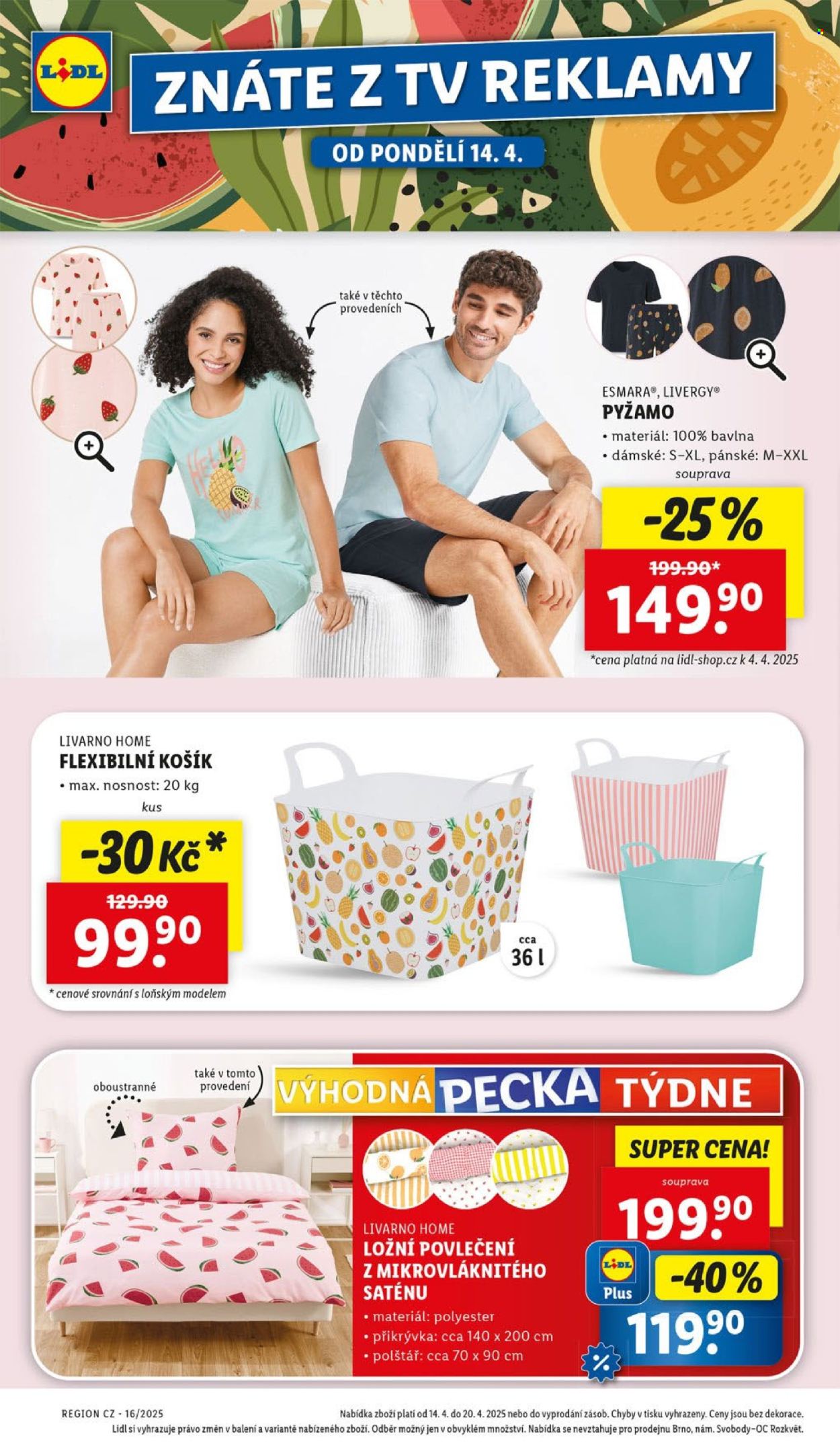 Leták Lidl - 14.4.2025 - 20.4.2025. Strana 36
