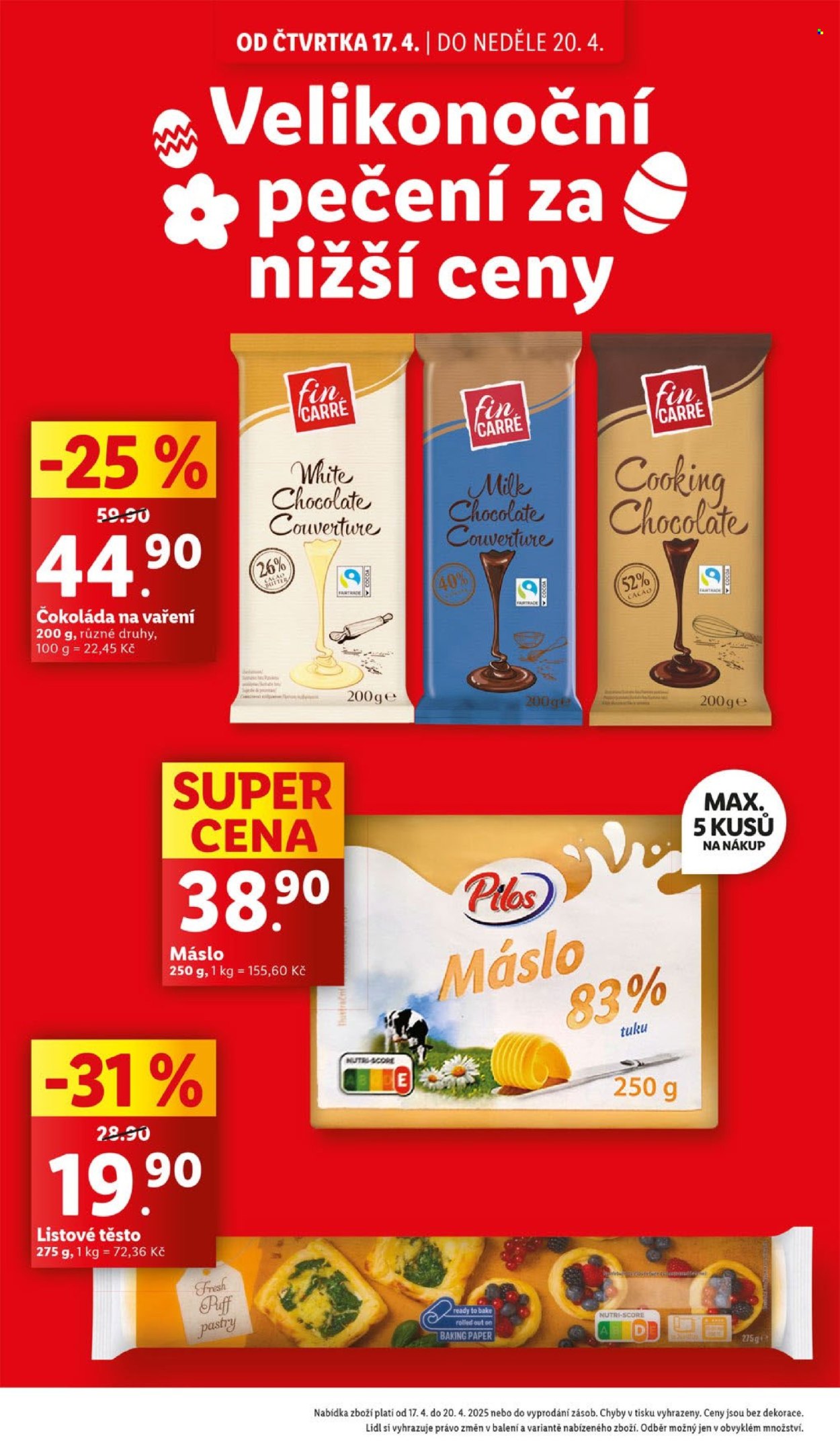 Leták Lidl - 17.4.2025 - 20.4.2025. Strana 2