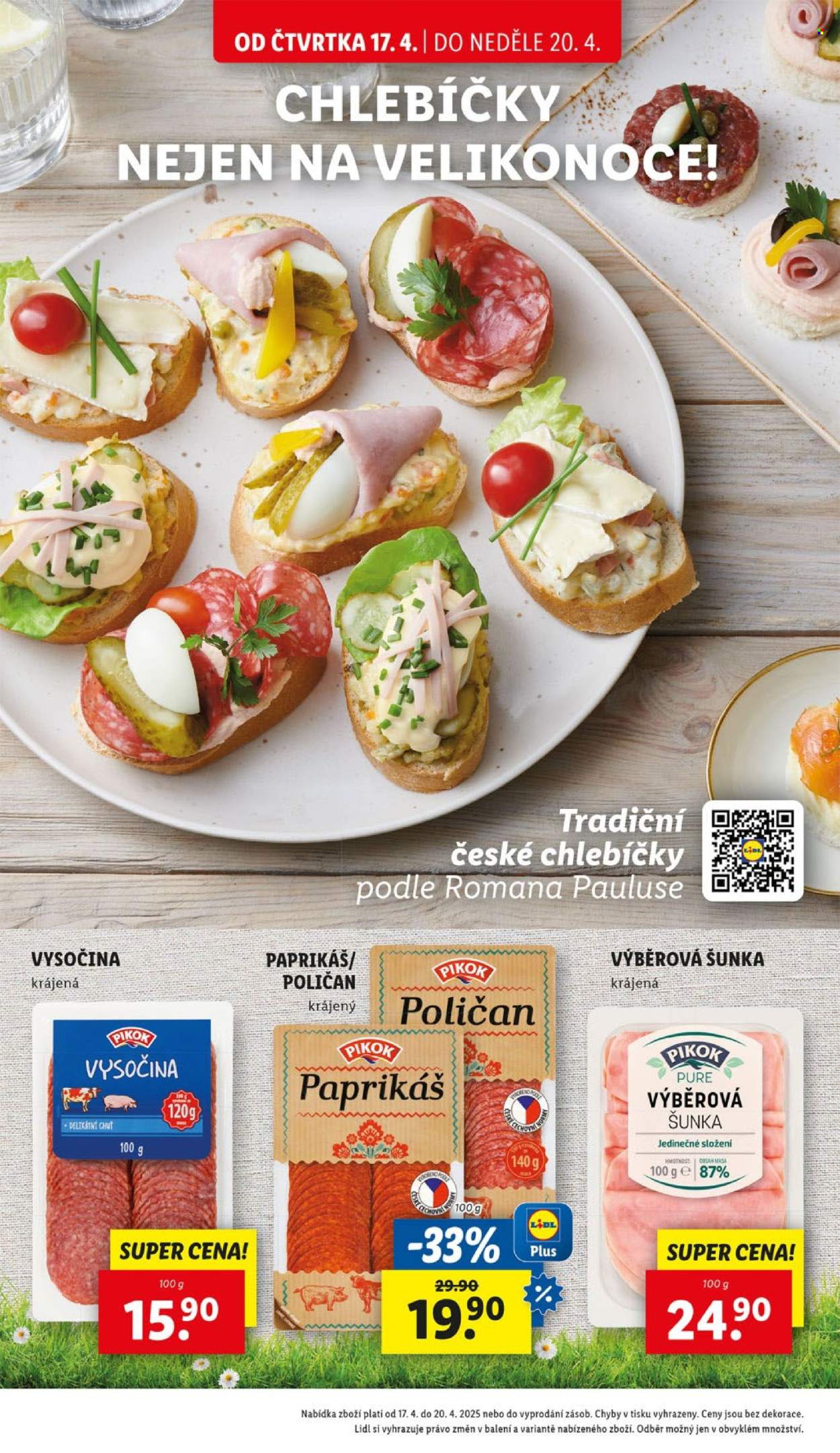 Leták Lidl - 17.4.2025 - 20.4.2025. Strana 16