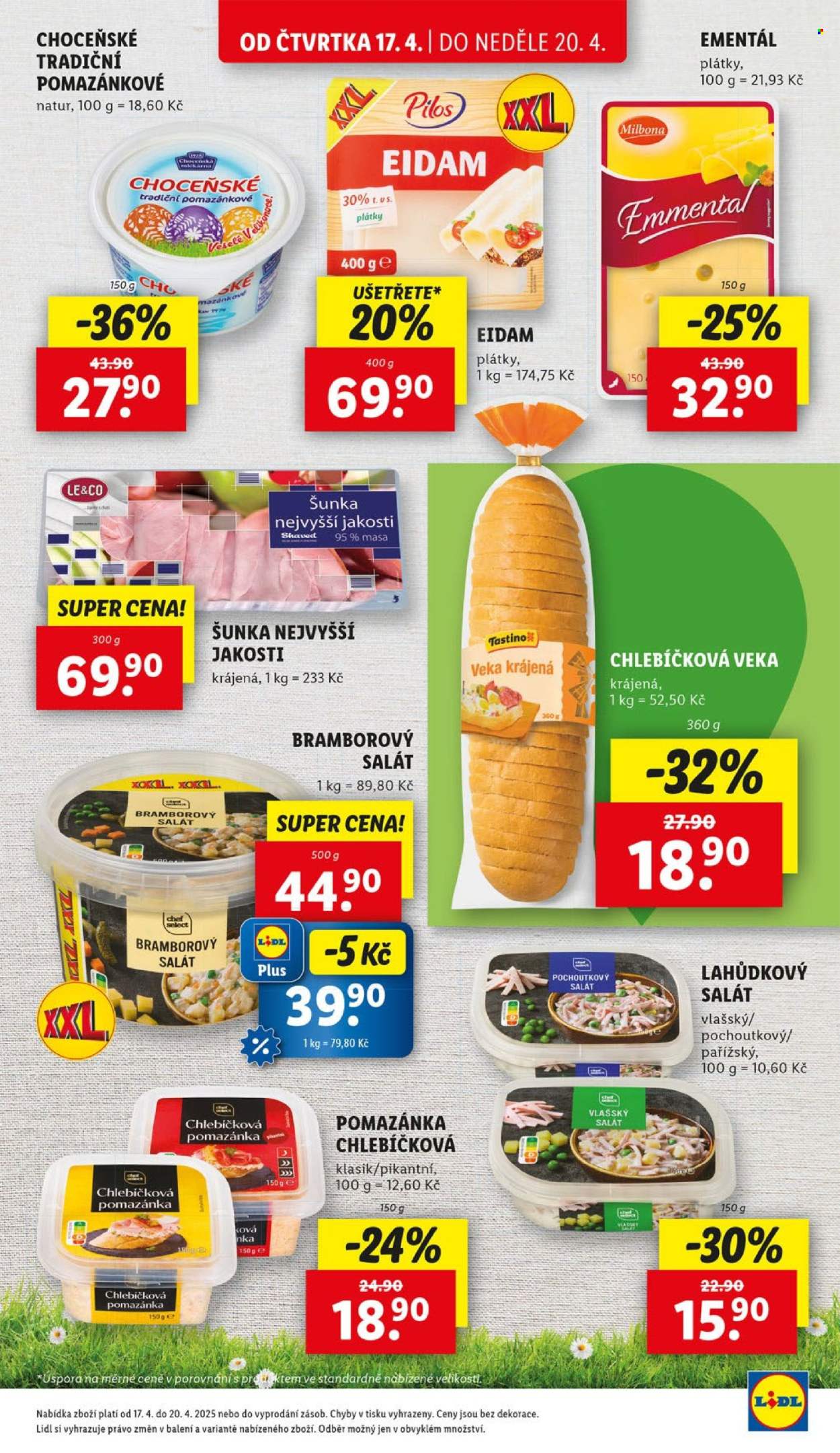 Leták Lidl - 17.4.2025 - 20.4.2025. Strana 17
