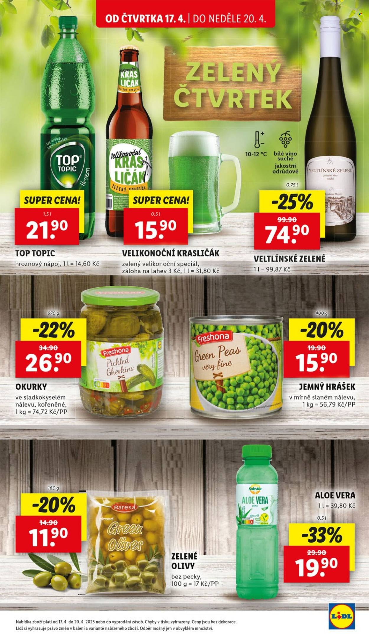 Leták Lidl - 17.4.2025 - 20.4.2025. Strana 21