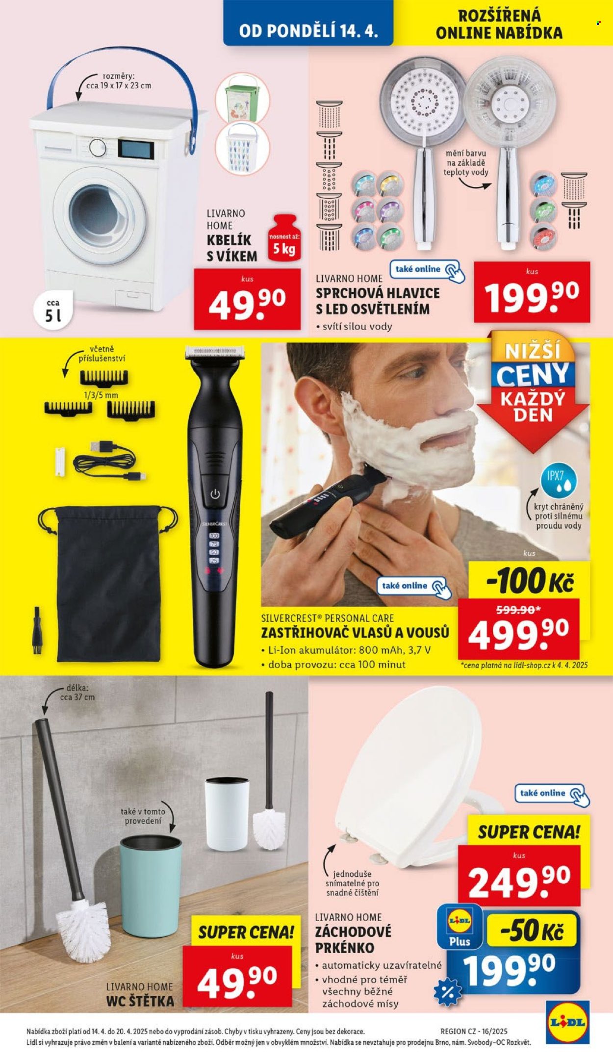 Leták Lidl - 14.4.2025 - 20.4.2025. Strana 5