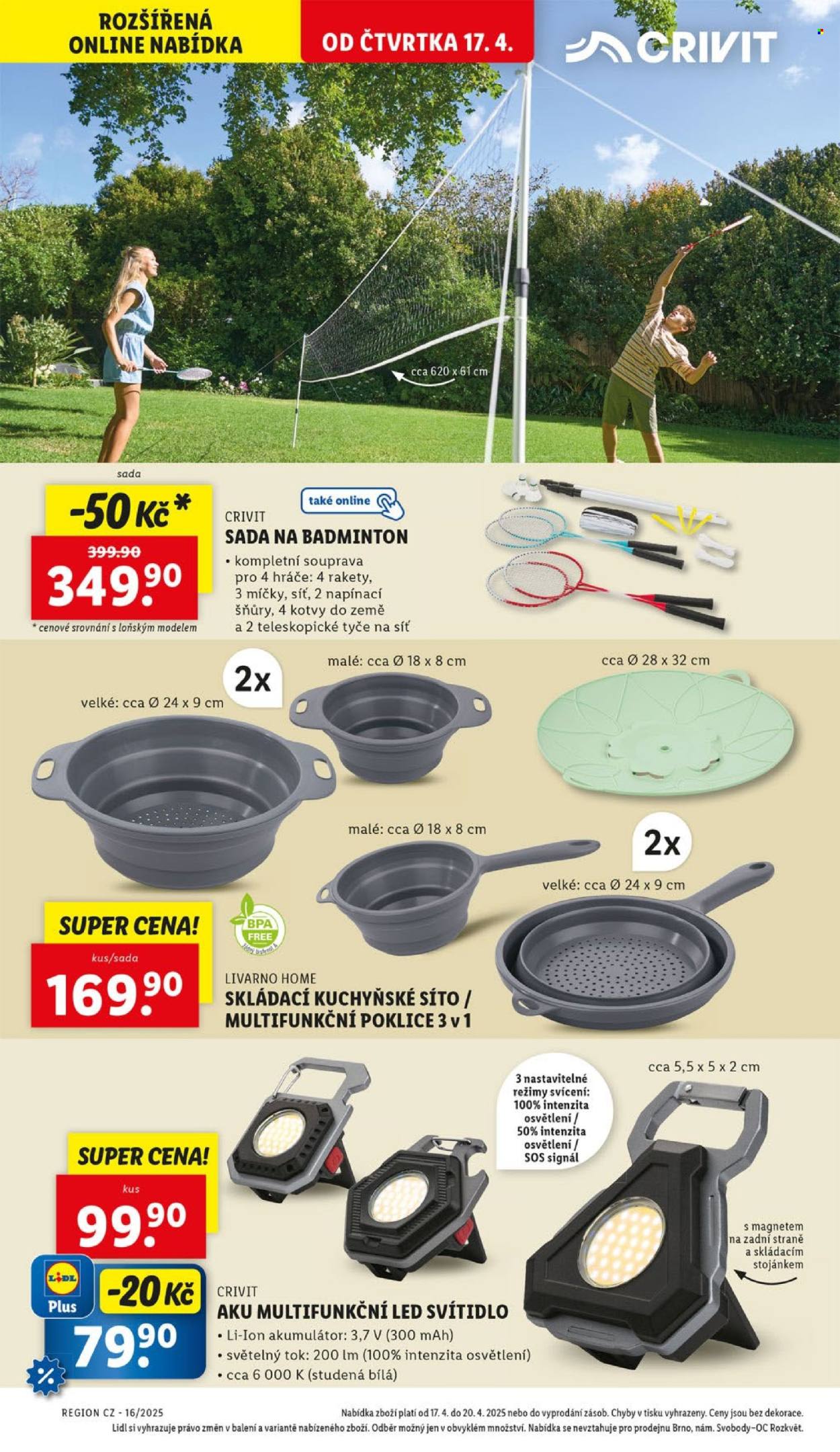 Leták Lidl - 14.4.2025 - 20.4.2025. Strana 16