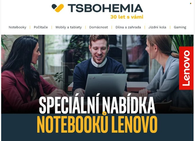 Leták T.S. BOHEMIA - 9.4.2025 - 11.4.2025. Strana 1